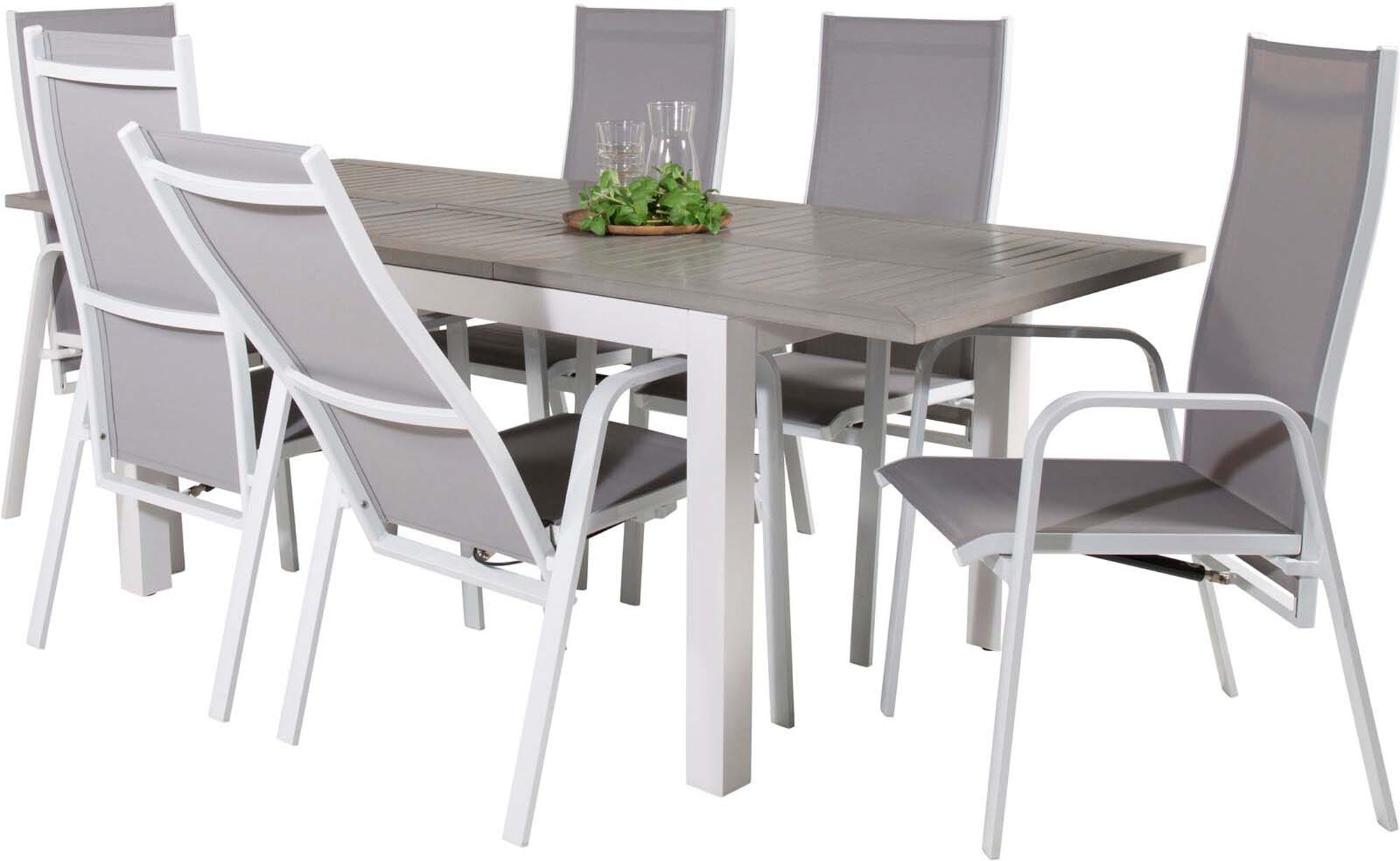 Venture Home Albany: Flexibles Outdoor-Set mit ausziehbarem Tisch.