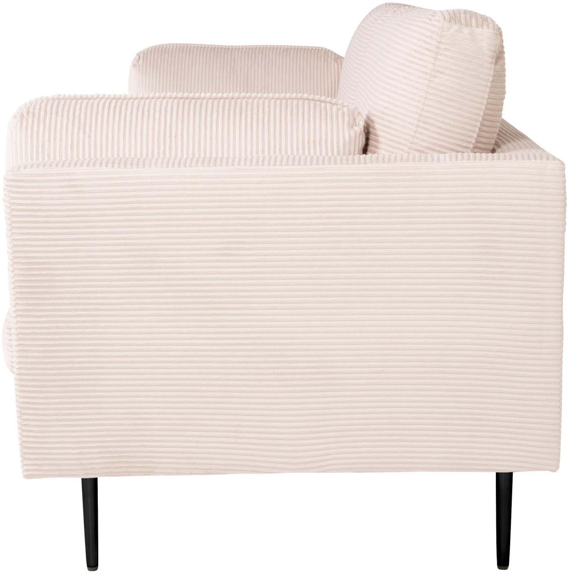 Boom Sofa in Beige/Schwarz präsentiert im Onlineshop von KAQTU Design AG. 3er Sofa ist von Venture Home