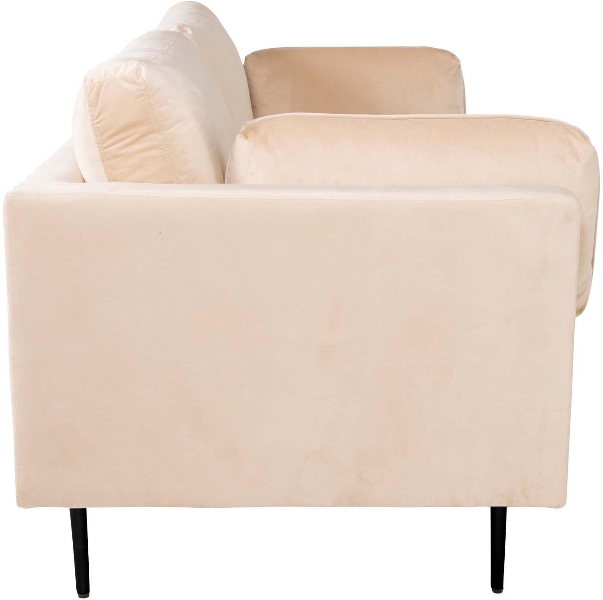 Boom Sofa in Creme/Schwarz präsentiert im Onlineshop von KAQTU Design AG. 3er Sofa ist von Venture Home