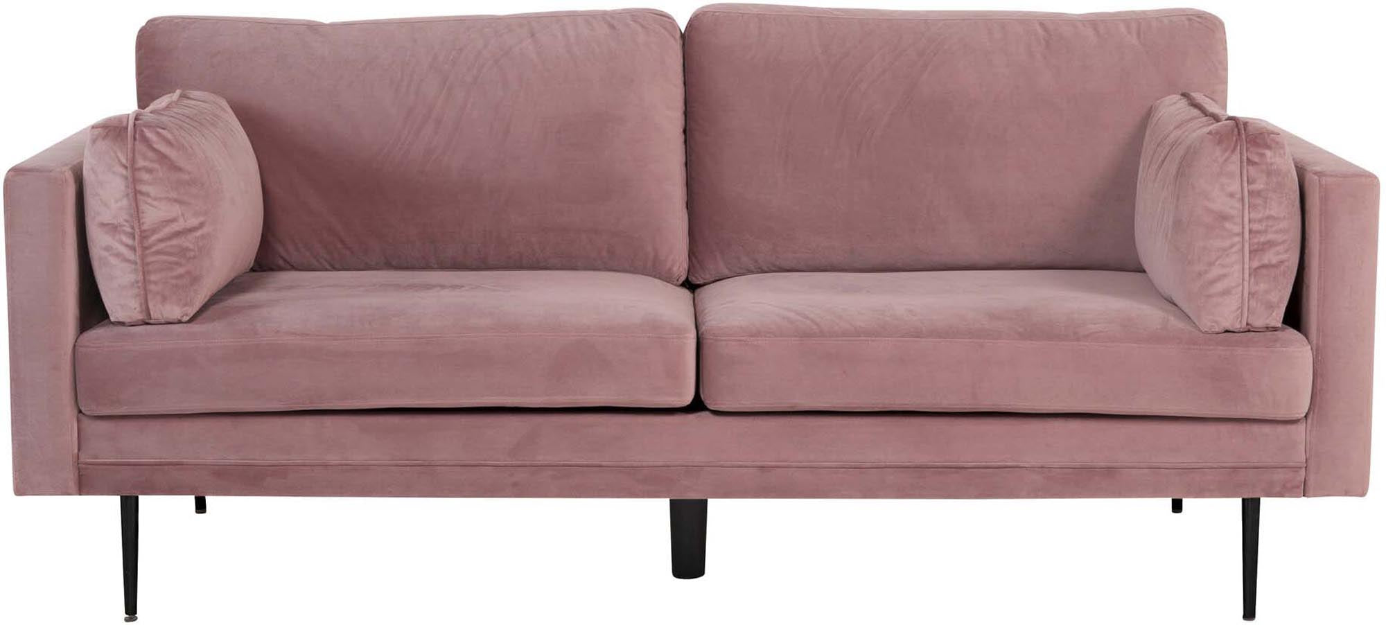 Boom Sofa in Altrosa/Schwarz präsentiert im Onlineshop von KAQTU Design AG. 3er Sofa ist von Venture Home