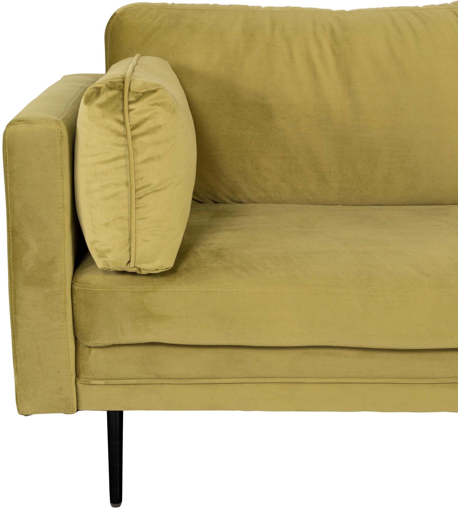 Boom Sofa in Grün/Schwarz präsentiert im Onlineshop von KAQTU Design AG. 3er Sofa ist von Venture Home