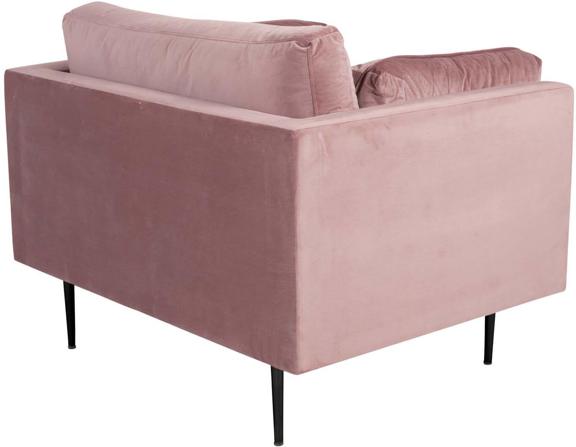 Entdecken Sie den Boom Sessel von Venture Home: Luxuriöser Samt, elegantes Design und vielseitige Gestaltungsmöglichkeiten für Ihr Zuhause.