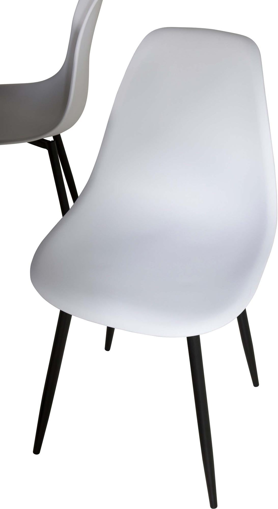 Estelle Esszimmerset + Polar 140cm/4St. in Schwarz-Weiss präsentiert im Onlineshop von KAQTU Design AG. Esszimmerset ist von Venture Home