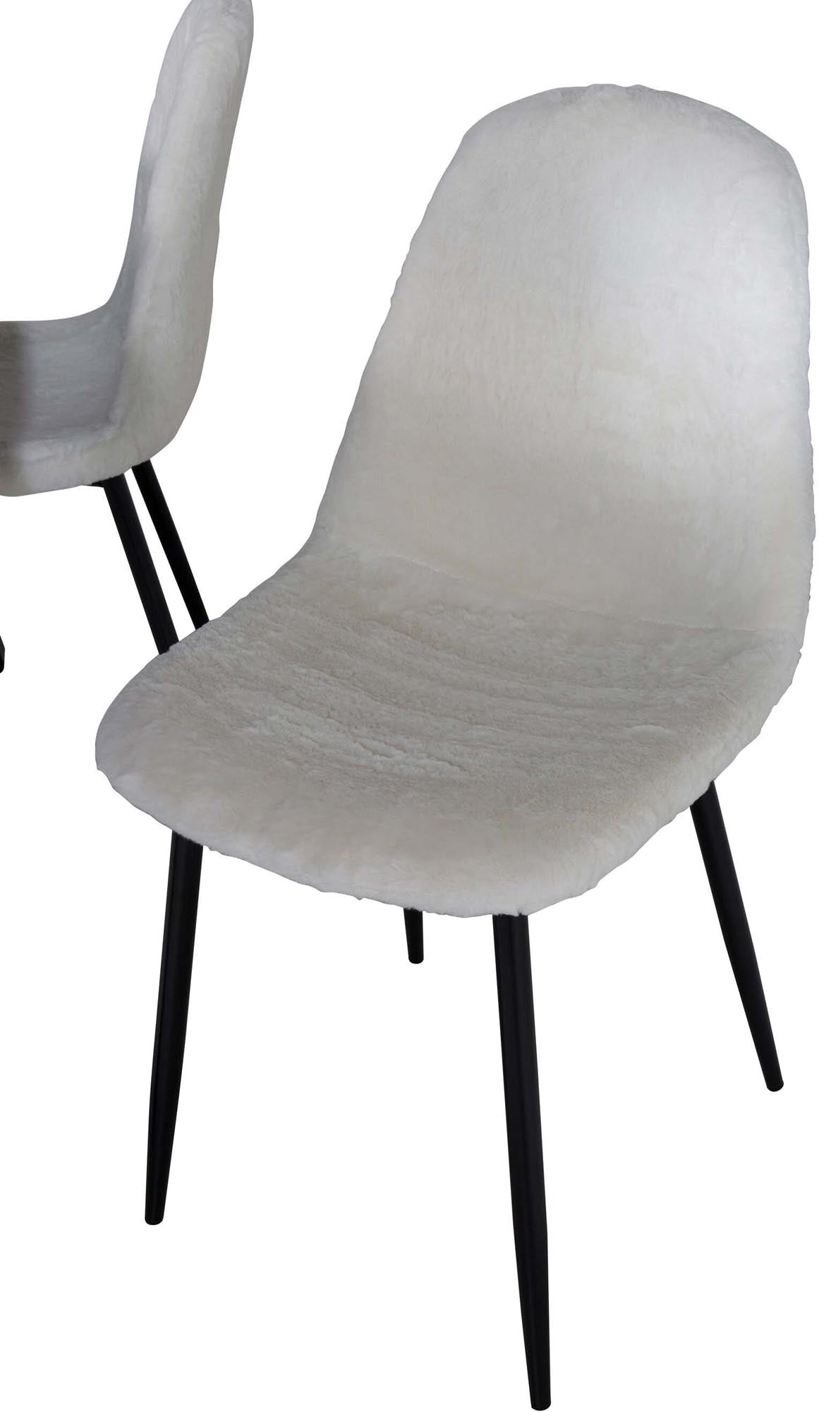 Estelle Esszimmerset + Polar 140cm/4St. in Schwarz-Weiss präsentiert im Onlineshop von KAQTU Design AG. Esszimmerset ist von Venture Home