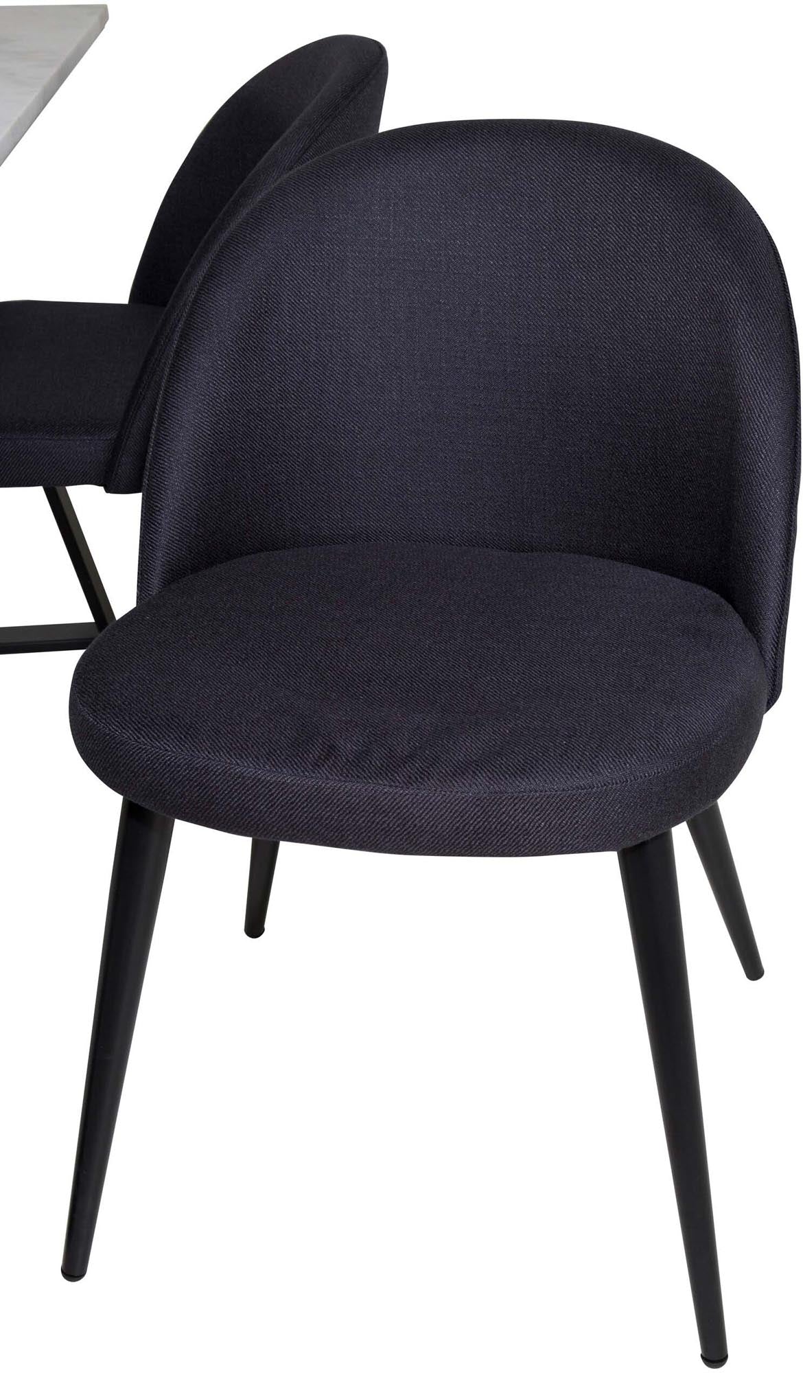 Estelle Esszimmerset: Stilvoller Samt-Look für moderne Esszimmer.