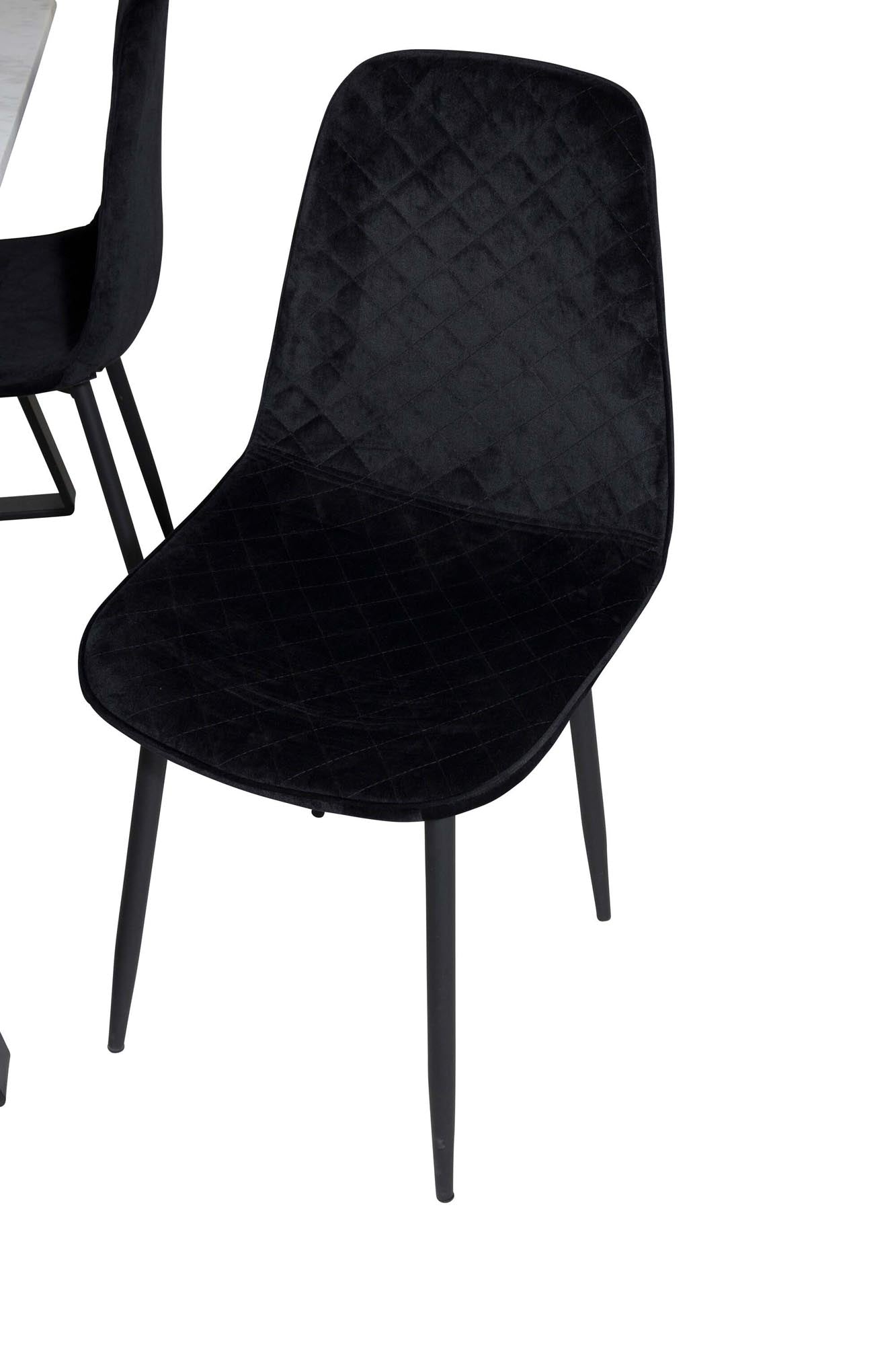 Estelle Esszimmerset + Polar 140cm/4St. in Schwarz präsentiert im Onlineshop von KAQTU Design AG. Esszimmerset ist von Venture Home