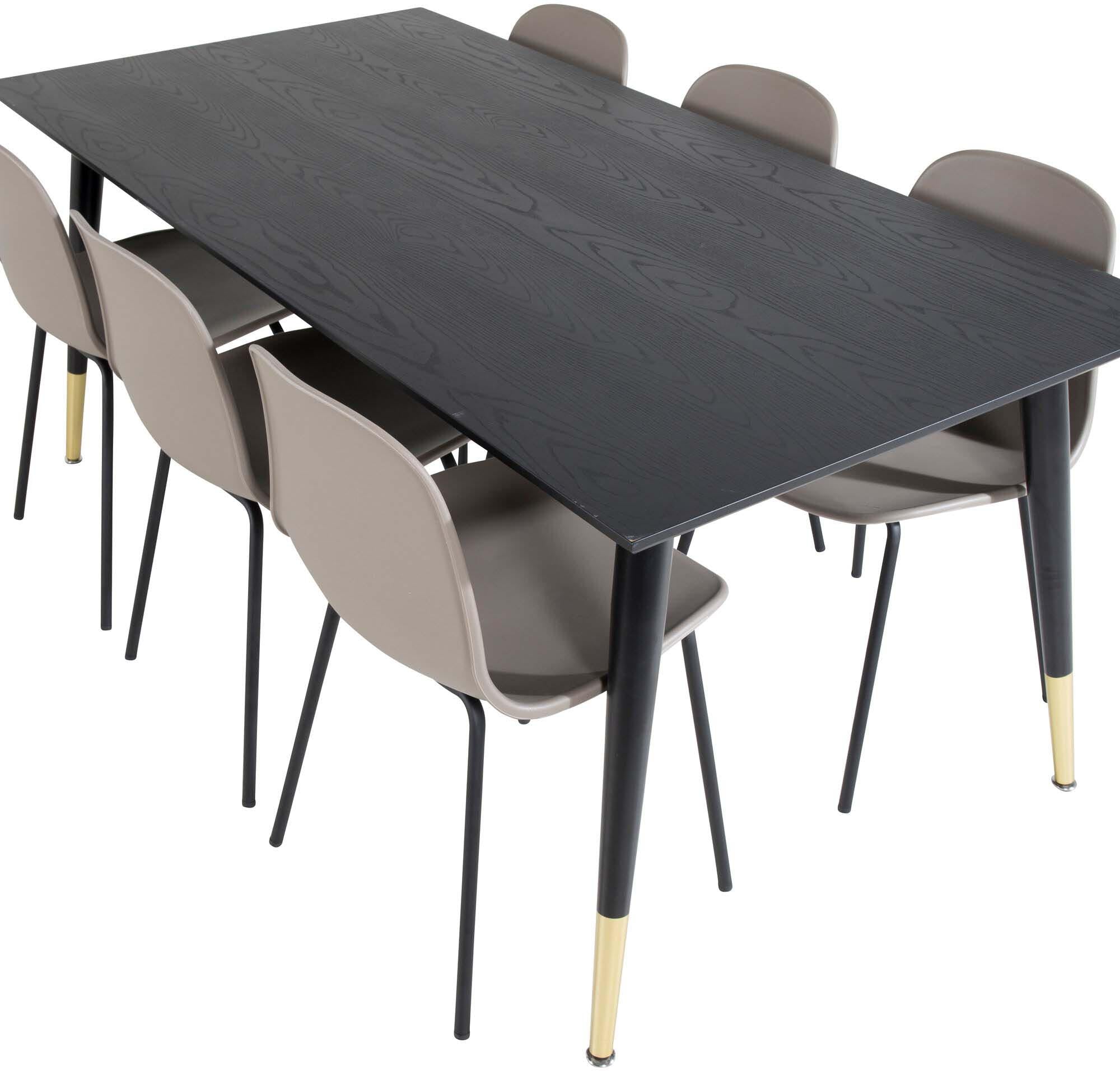 Stilvolles Dipp Esszimmerset 180cm für 6 Personen von Venture Home.