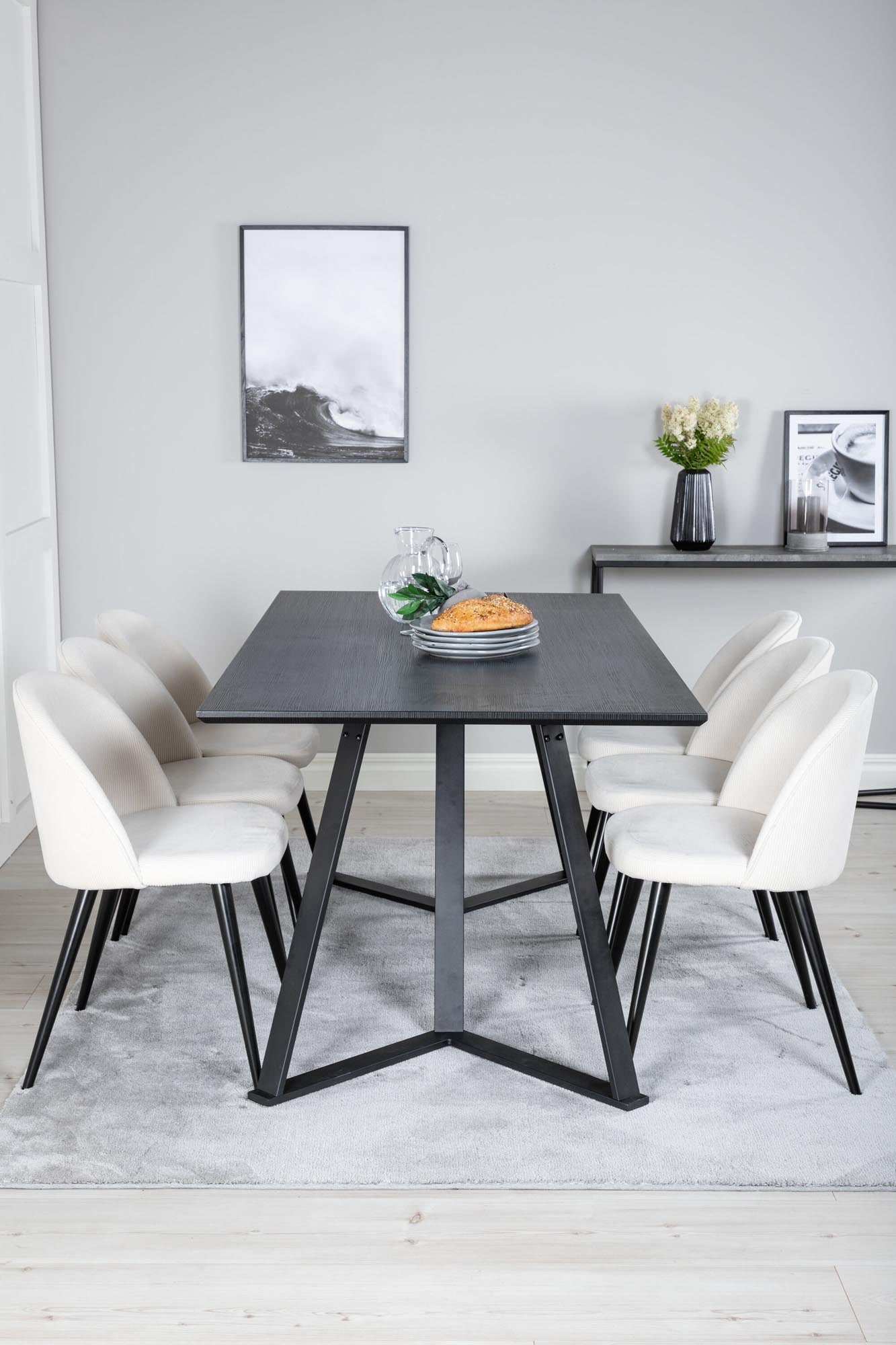 Marina Esszimmerset Velvet: Stilvolles Design für Ihr Esszimmer.