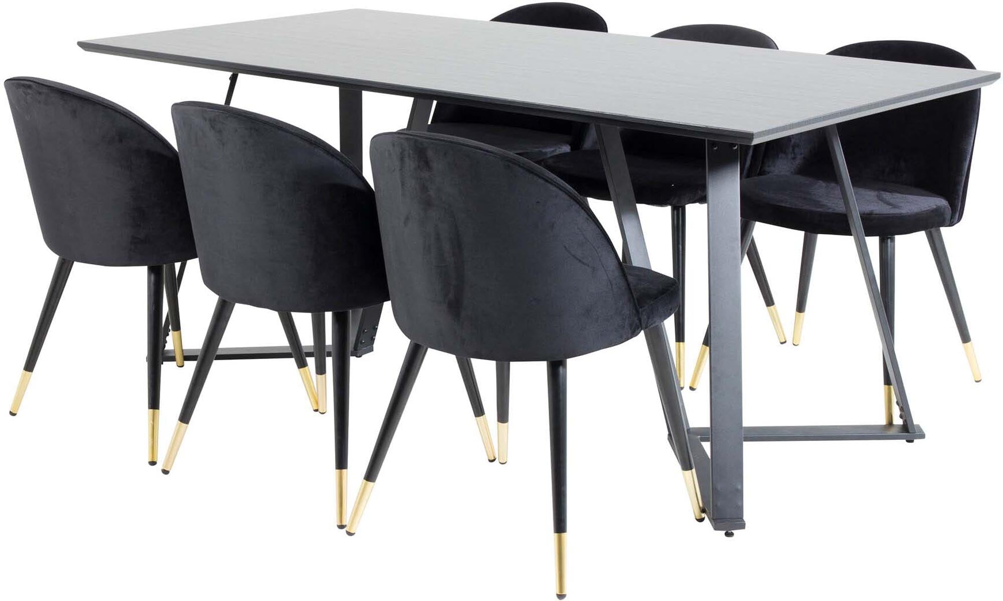 Marina Esszimmerset Velvet: Stilvolles Design für Ihr Esszimmer.