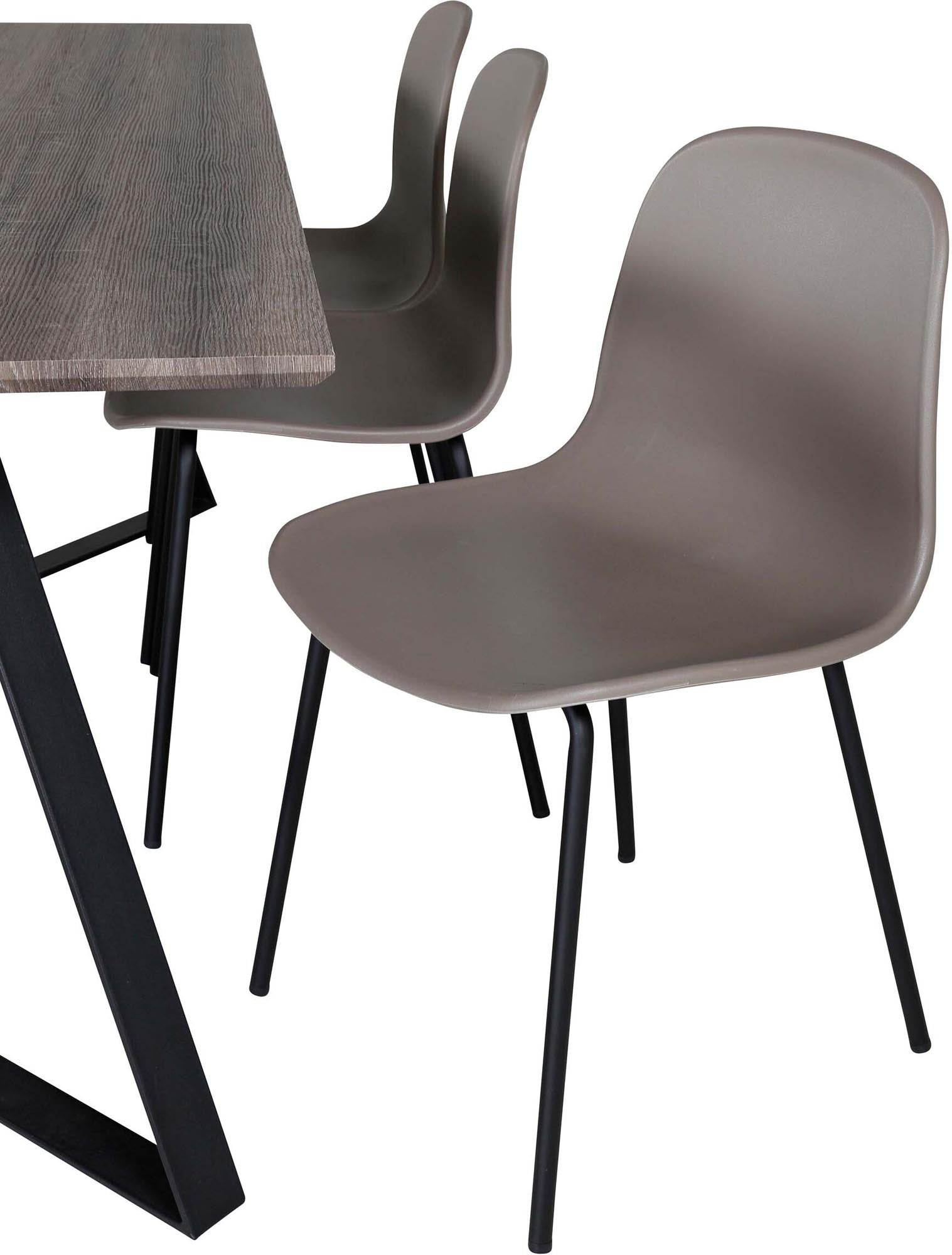 Elegantes Marina Esszimmerset 180cm mit 6 Stühlen von Venture Home.