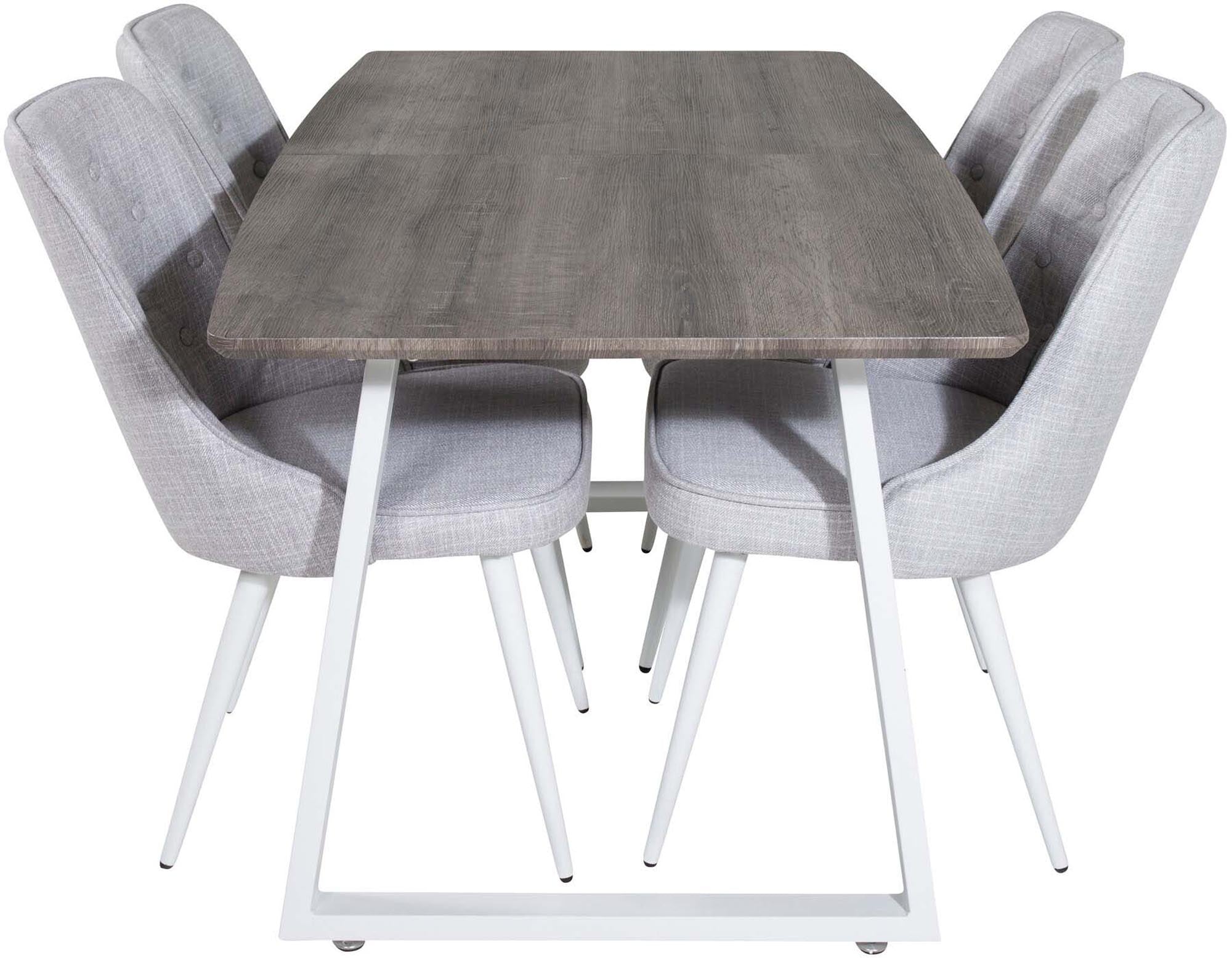 Elegantes Inca Esszimmerset: Ausziehbar, samtig, für stilvolle Abende.