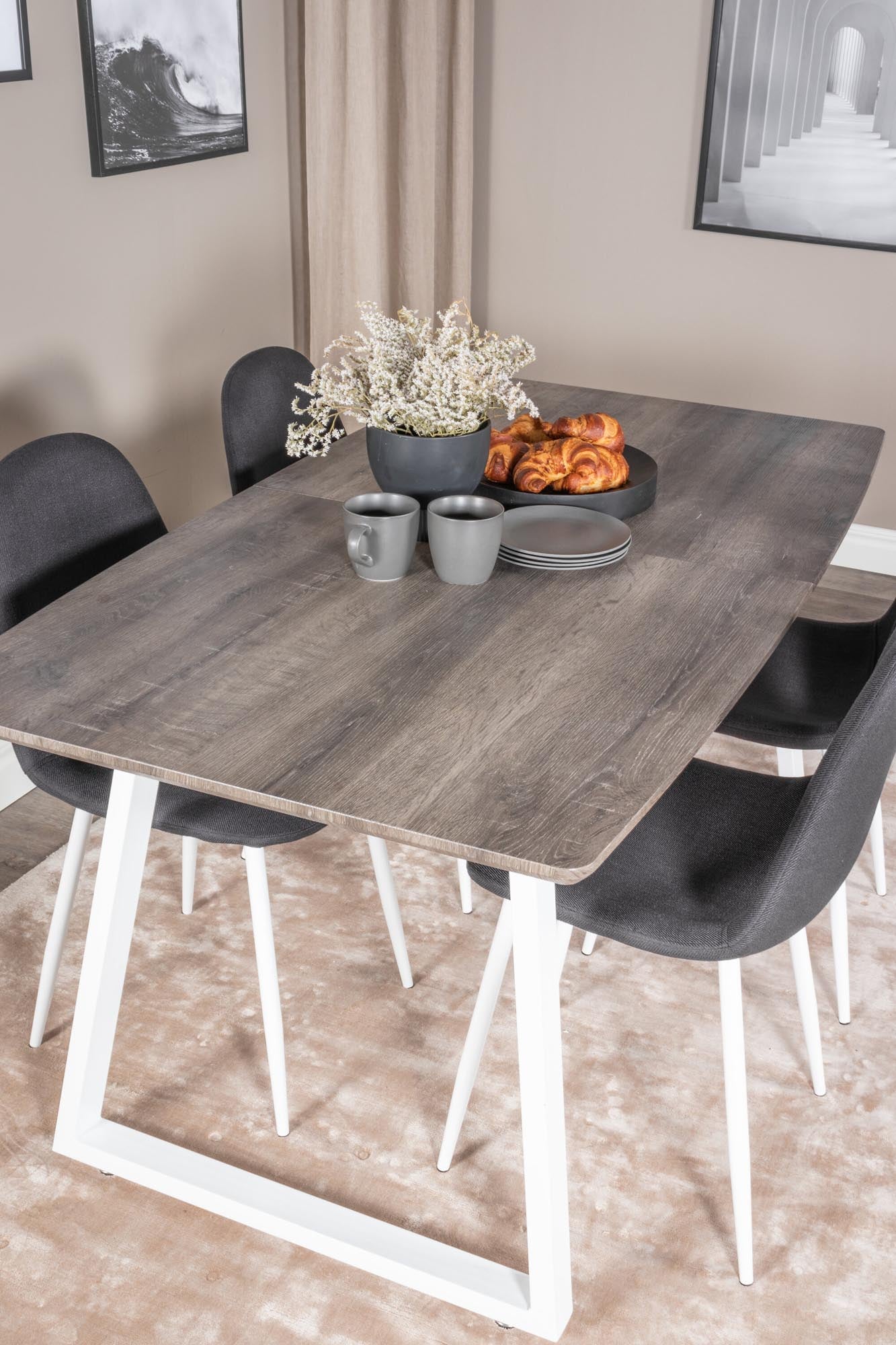 Inca Esszimmerset (Polar) von Venture Home: Modernes, ausziehbares Design für unvergessliche Essmomente mit Familie und Freunden.