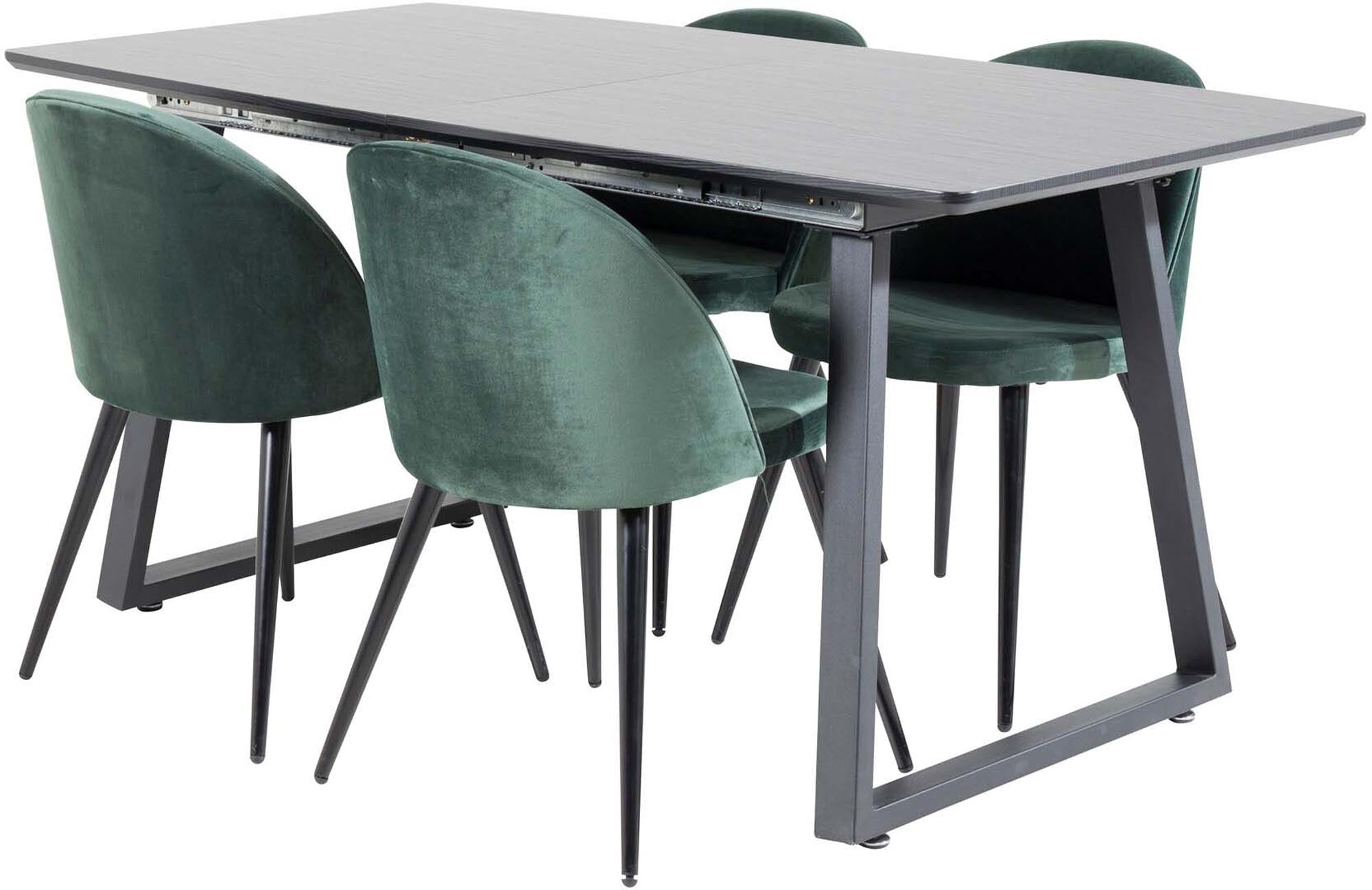 Inca Esszimmerset: Ausziehbar, samtig, für luxuriöse Dinnerpartys.