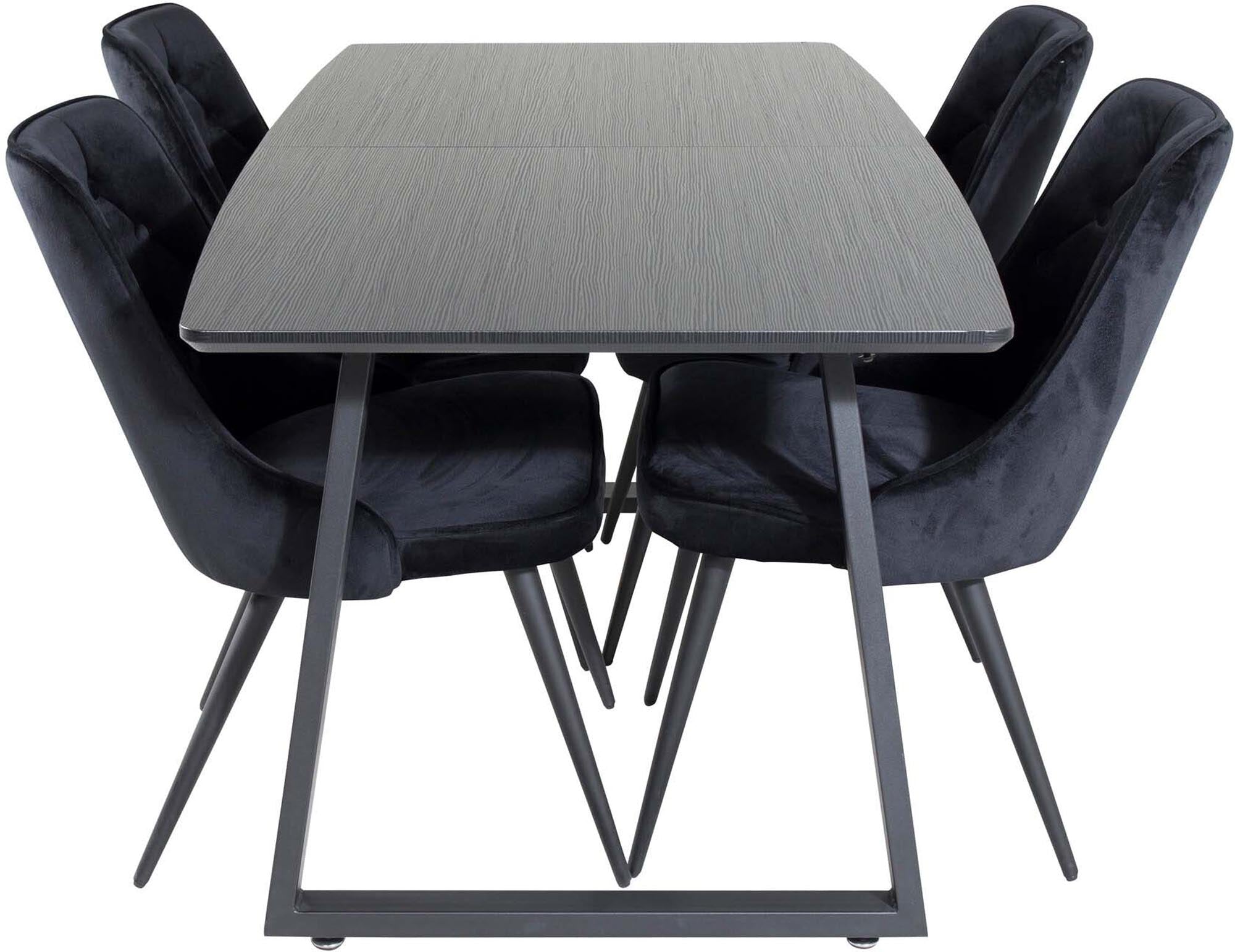 Inca Esszimmerset: Ausziehbar, samtig, für stilvolle Dinnerabende.