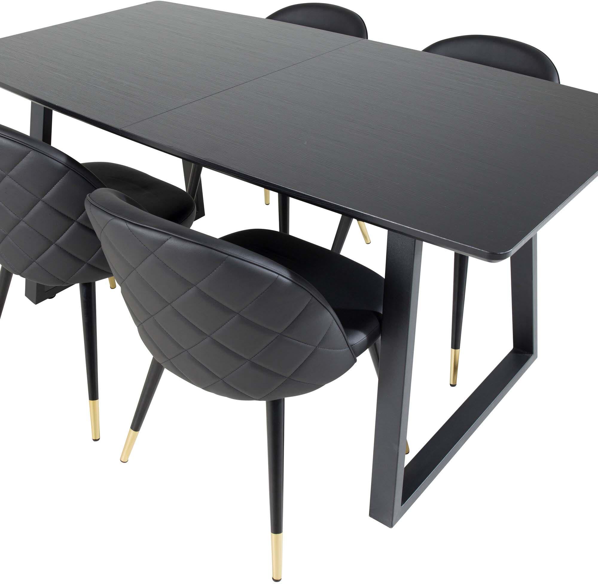 Inca Esszimmerset: Ausziehbar, samtig, für stilvolle Dinnerabende.