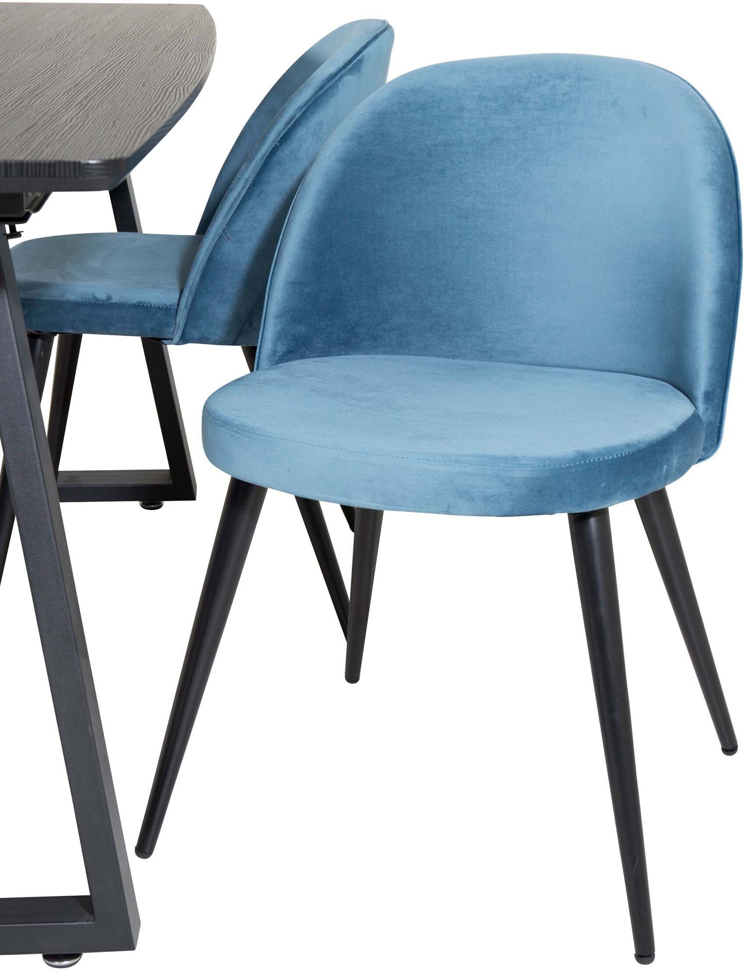 Inca Esszimmerset: Ausziehbar, samtig, für stilvolle Dinnerabende.