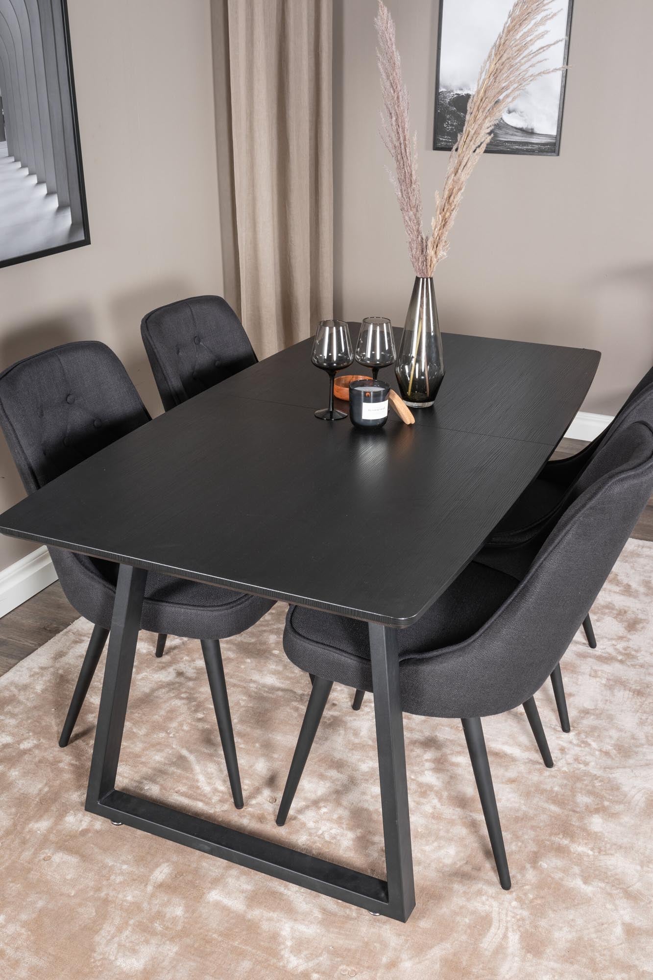 Inca Esszimmerset: Ausziehbar, samtig, für stilvolle Dinnerabende.