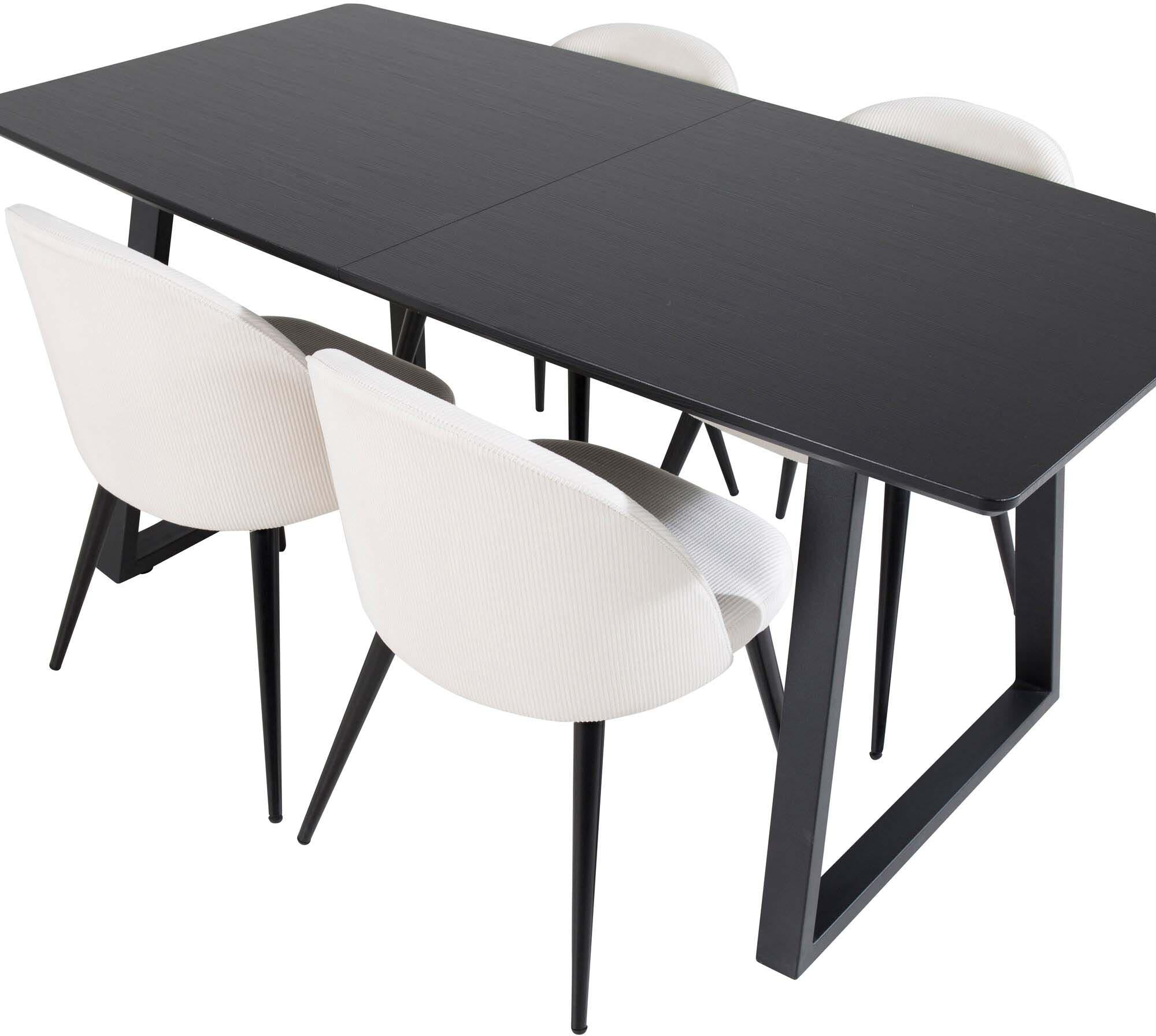 Inca Esszimmerset: Ausziehbar, samtig, für stilvolle Dinnerabende.