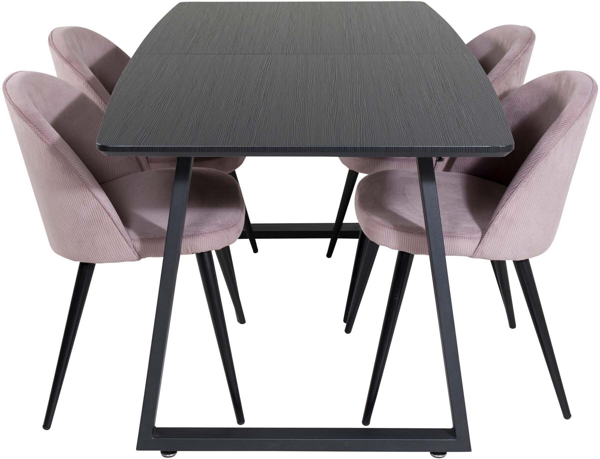 Inca Esszimmerset: Ausziehbar, samtig, für stilvolle Dinnerabende.