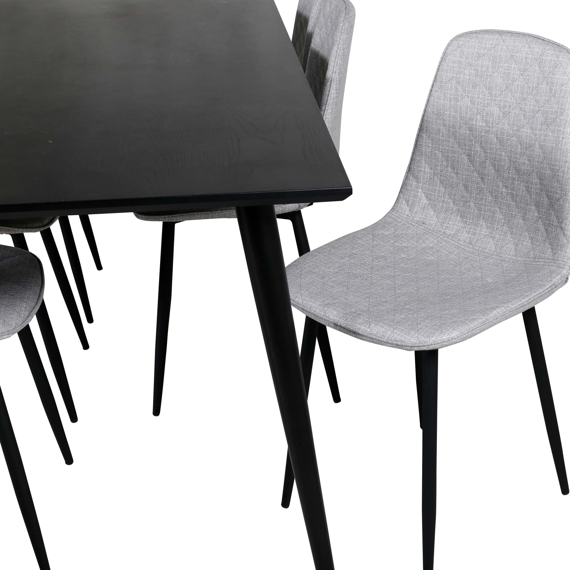 Elegantes Dipp Esszimmerset 180cm mit 6 Stühlen von Venture Home.