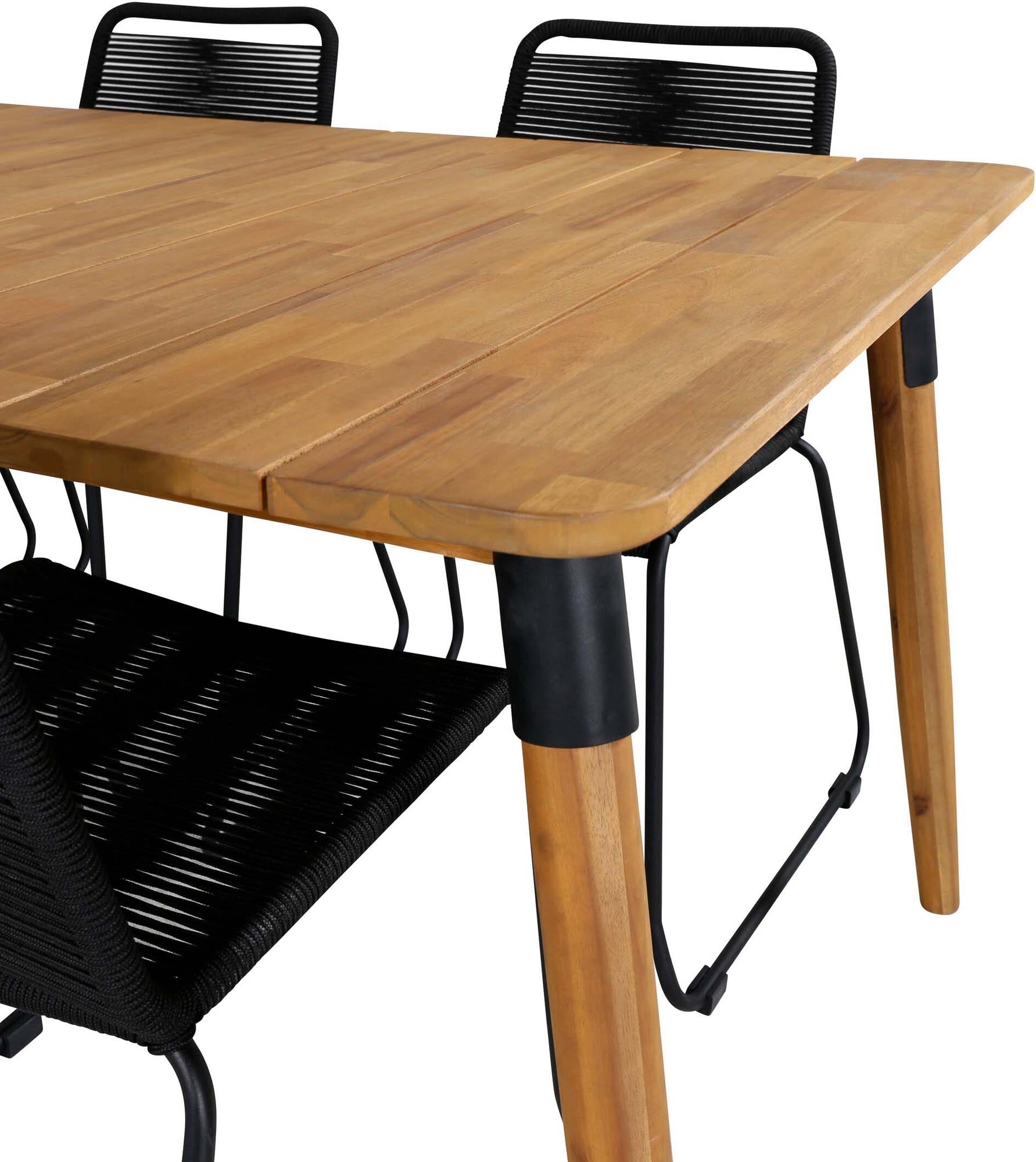 Stilvolles Julian Tischset für 6, ideal für grosse Outdoor-Events.