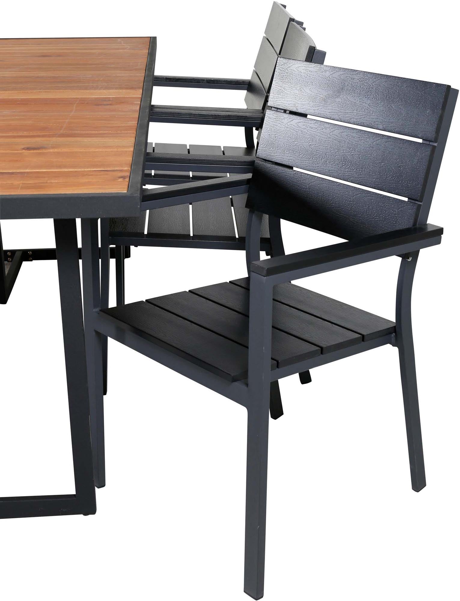 Robustes Khung Tischset: Perfekt für gesellige Outdoor-Abende.