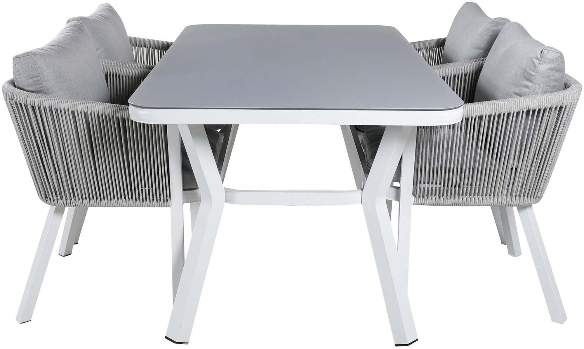 Robustes Virya Tischset: Ideal für gesellige Abende im Freien.