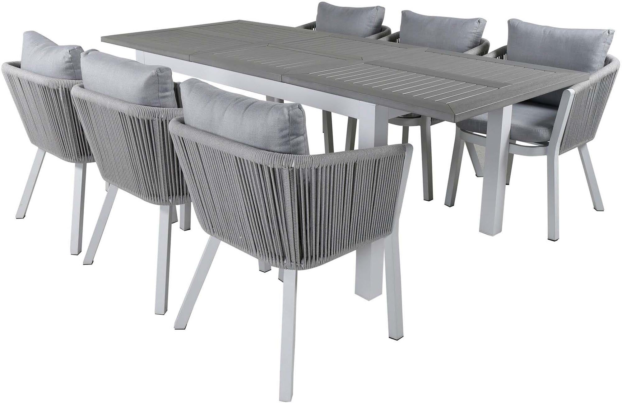 Venture Home Albany: Flexibles Outdoor-Set mit ausziehbarem Tisch.
