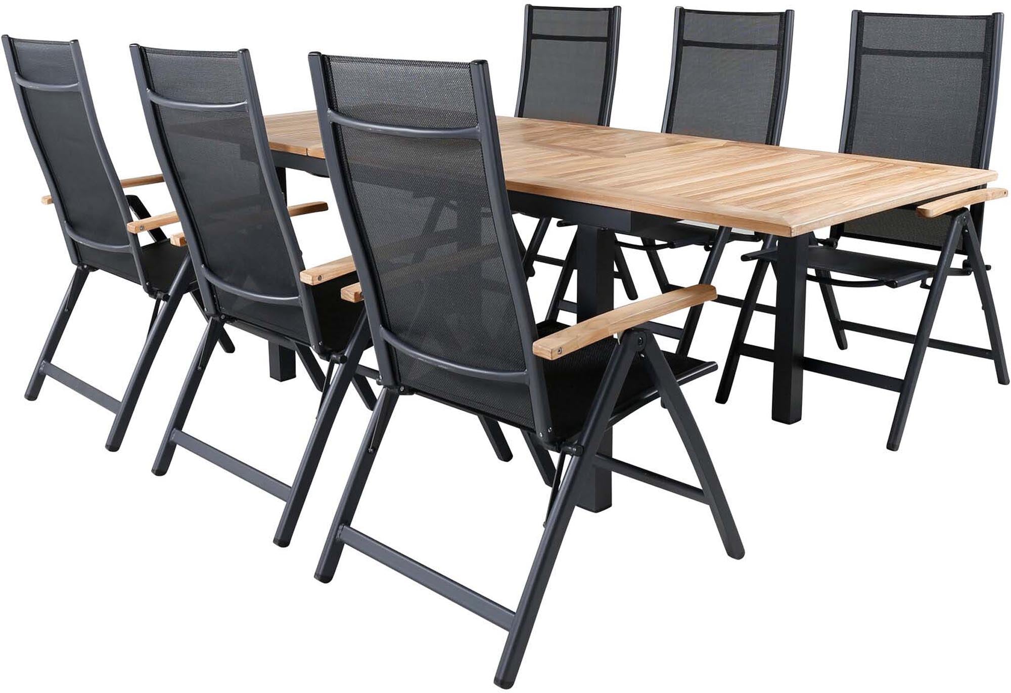 Stilvolles Panama Outdoor-Tischset: Eleganz und Komfort für unvergessliche Momente im Freien. Ideal für Garten und Terrasse.