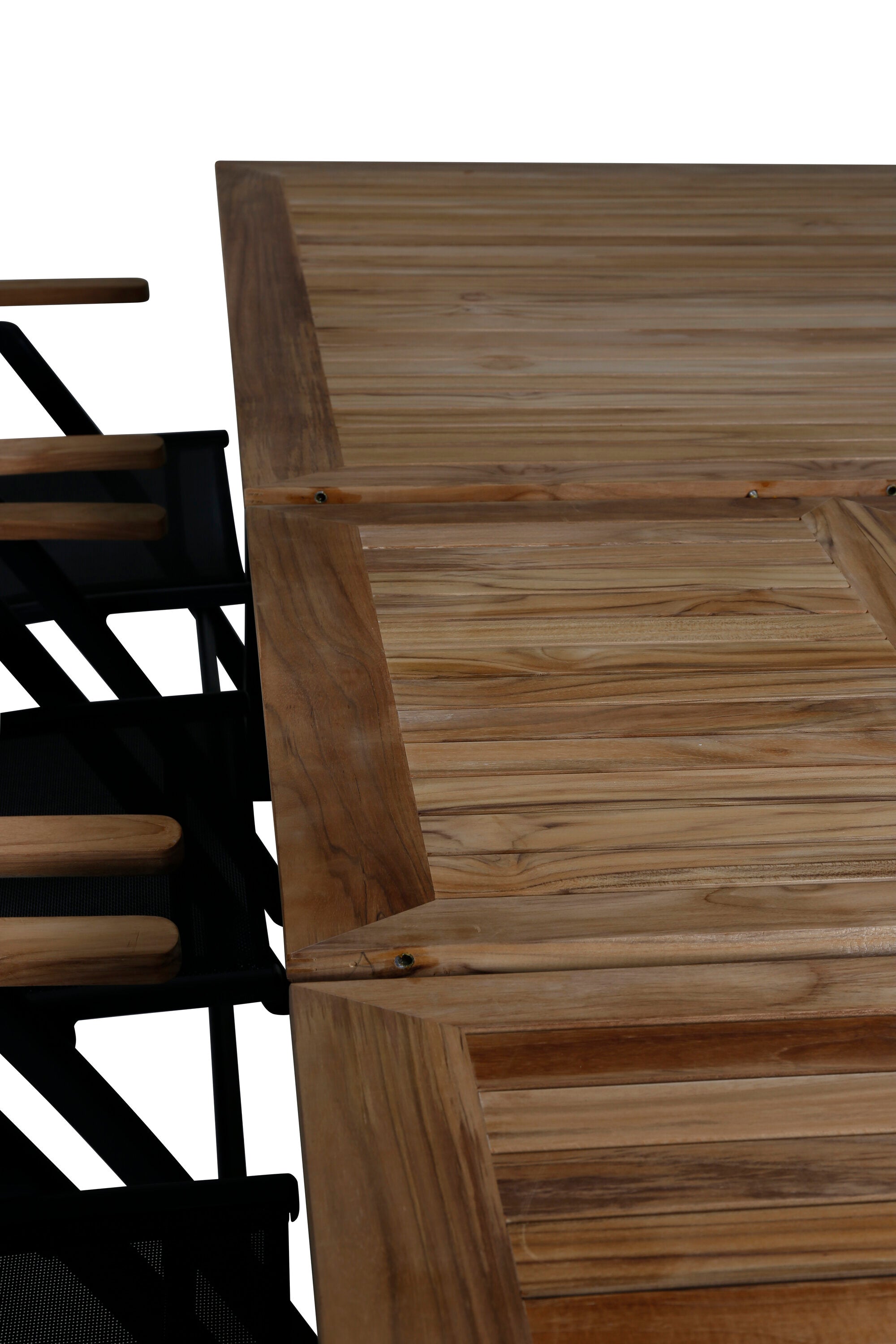 Stilvolles Panama Gartentischset von Venture Home, ausziehbar, perfekt für Garten oder Terrasse, langlebig und modern designt.