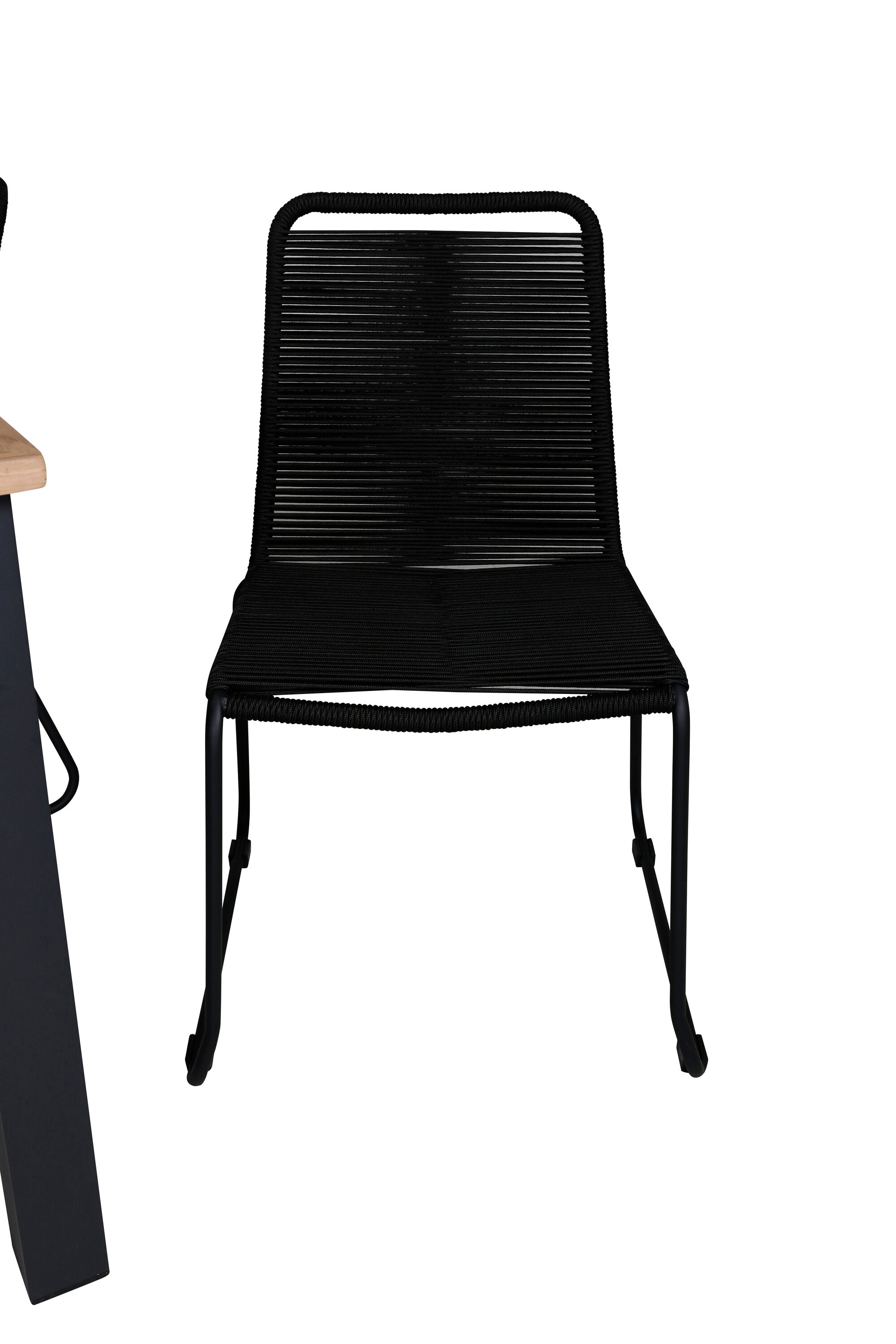 Stilvolles Panama Gartentischset Lindos, 6-teilig, ausziehbar, perfekt für Garten und Terrasse, robust und für gesellige Momente.