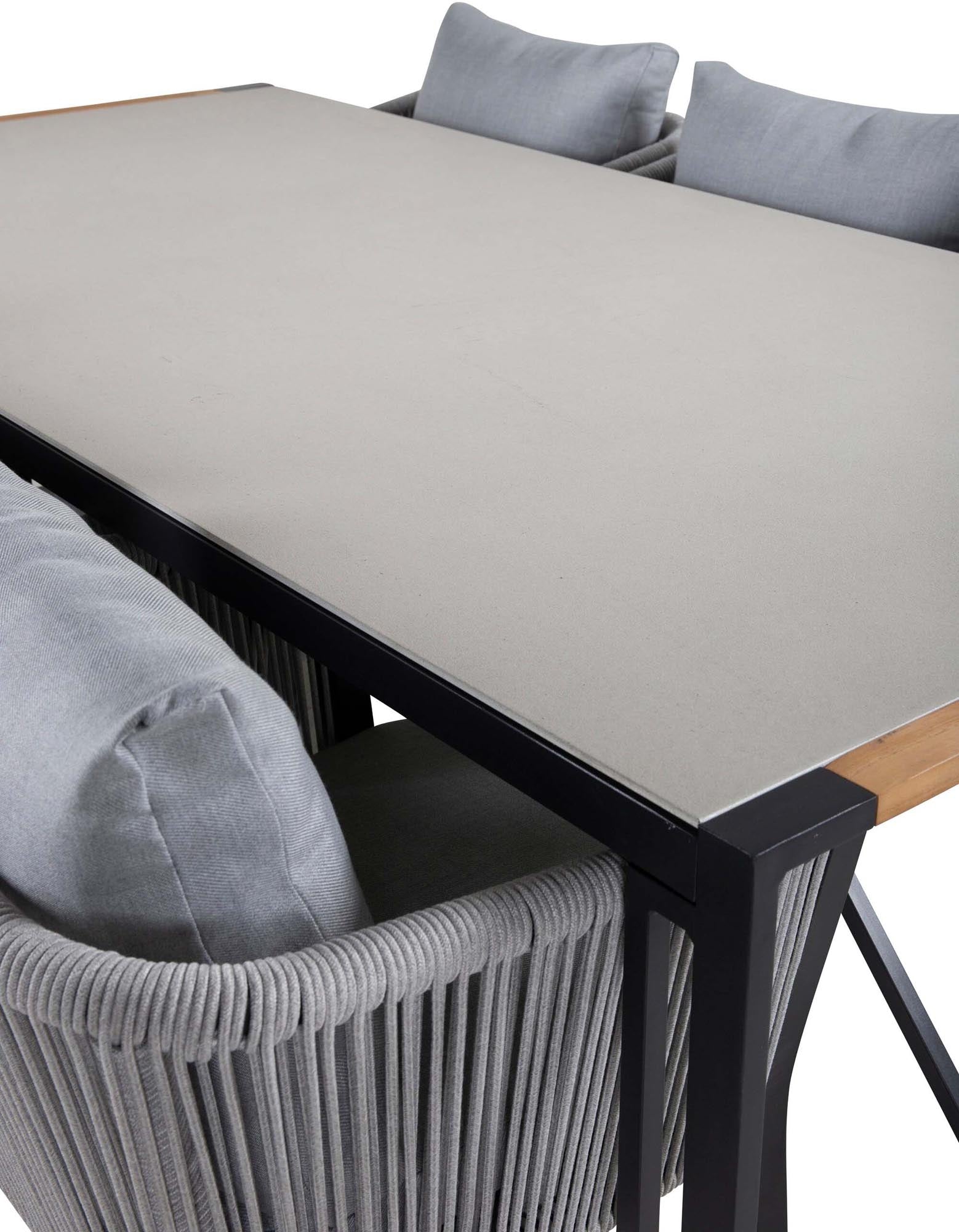 Stilvolles Texas Tischset 200cm für 6 von Venture Home entdecken.