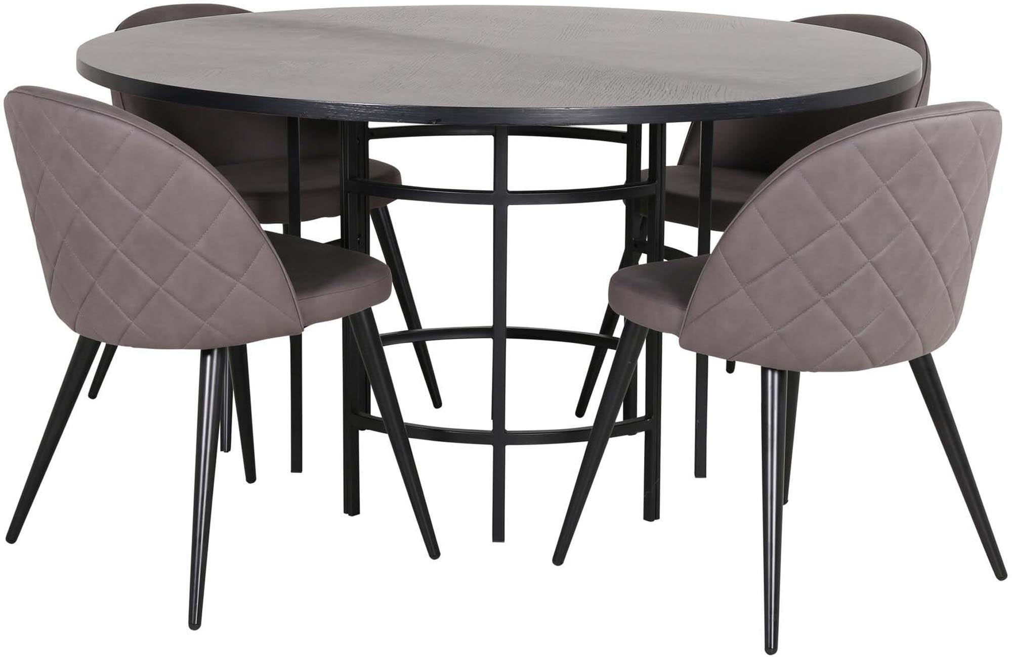 Esszimmerset Copenhagen + Velvet: Elegantes Design und Komfort vereint. Perfekt für gesellige Abende und stilvolle Esszimmergestaltung.