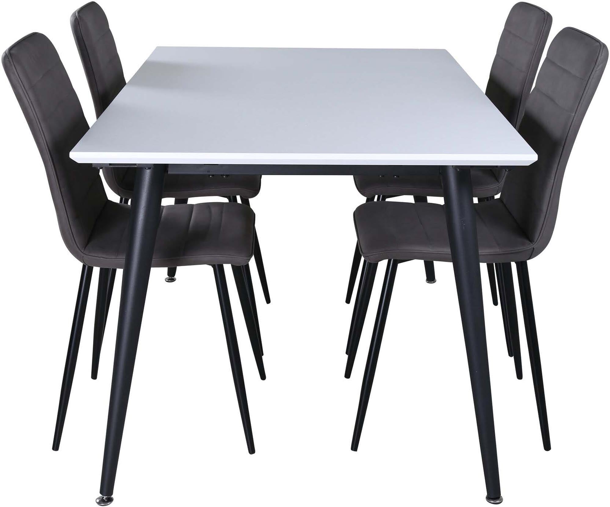 Stilvolles Jimmy Esszimmerset mit Windu Tisch, 150cm, 4 Stühle.