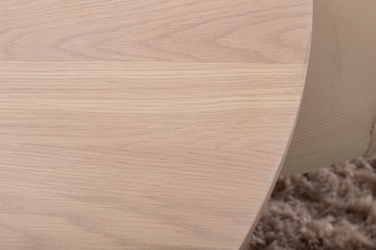 Bianca Esszimmerset + Velvet ⌀110cm/4St. in Weiss / Beige Velvet präsentiert im Onlineshop von KAQTU Design AG. Esszimmerset ist von Venture Home