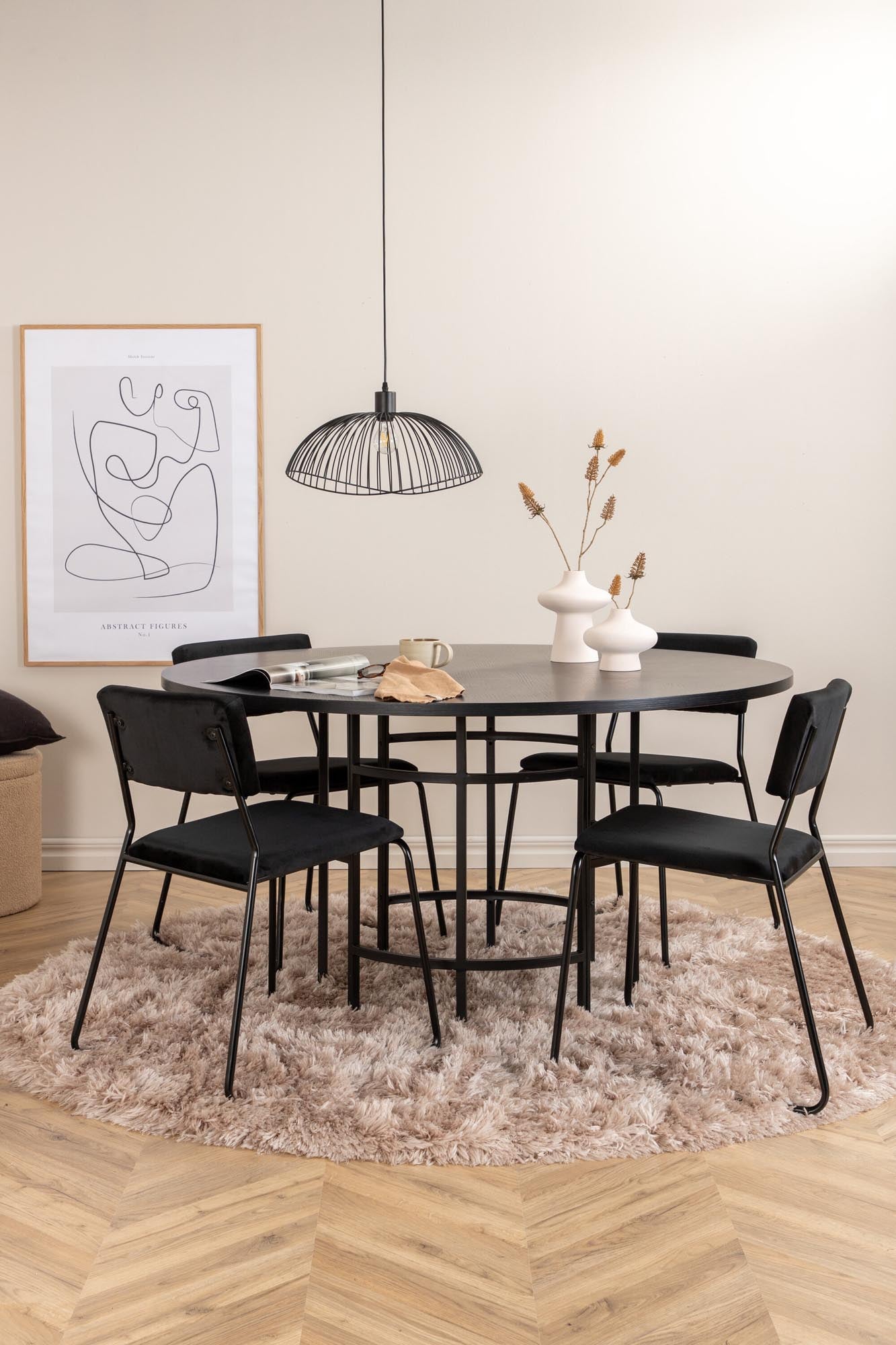 Elegantes Esszimmerset Copenhagen + Kenth für stilvolle Mahlzeiten.