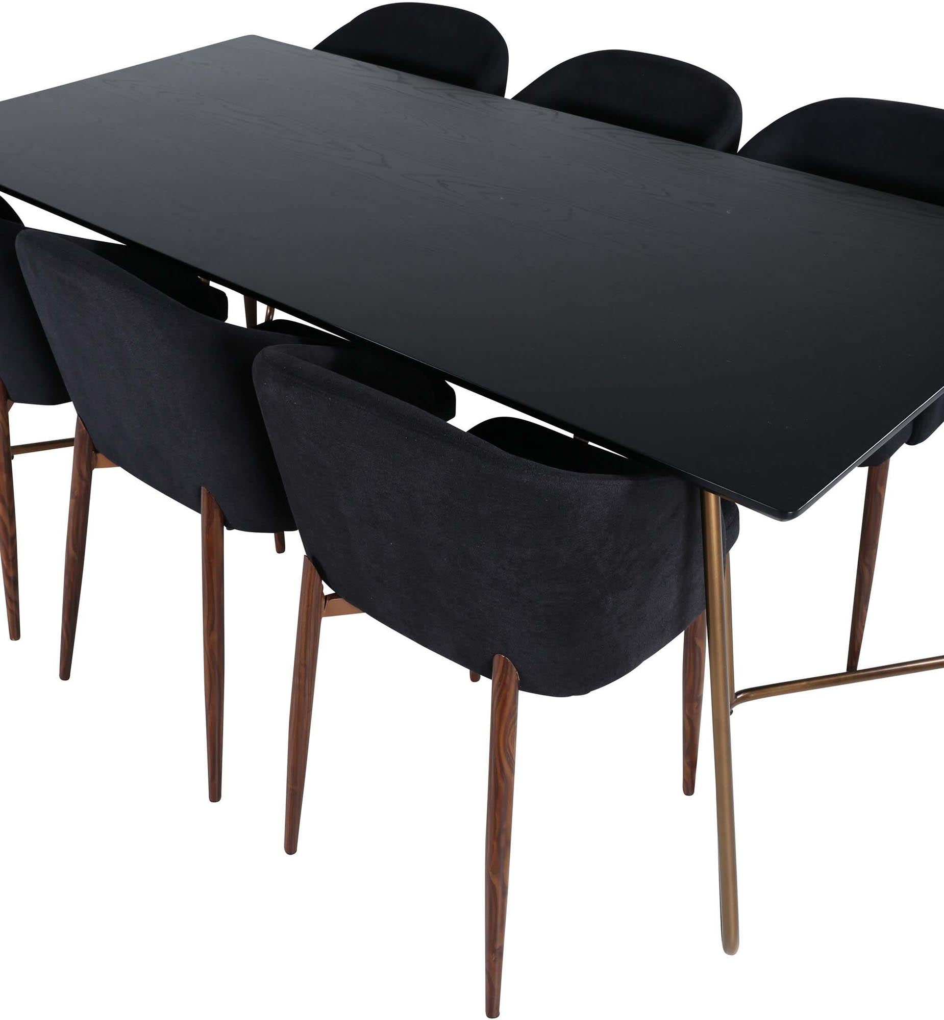 Petra Esszimmerset + Arch 190cm/6St. in Schwarz präsentiert im Onlineshop von KAQTU Design AG. Esszimmerset ist von Venture Home