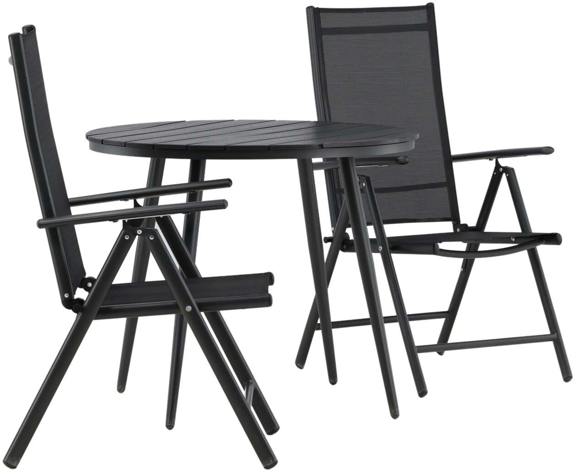 Stilvolles Break Tischset ⌀90cm für entspannte Outdoor-Abende.