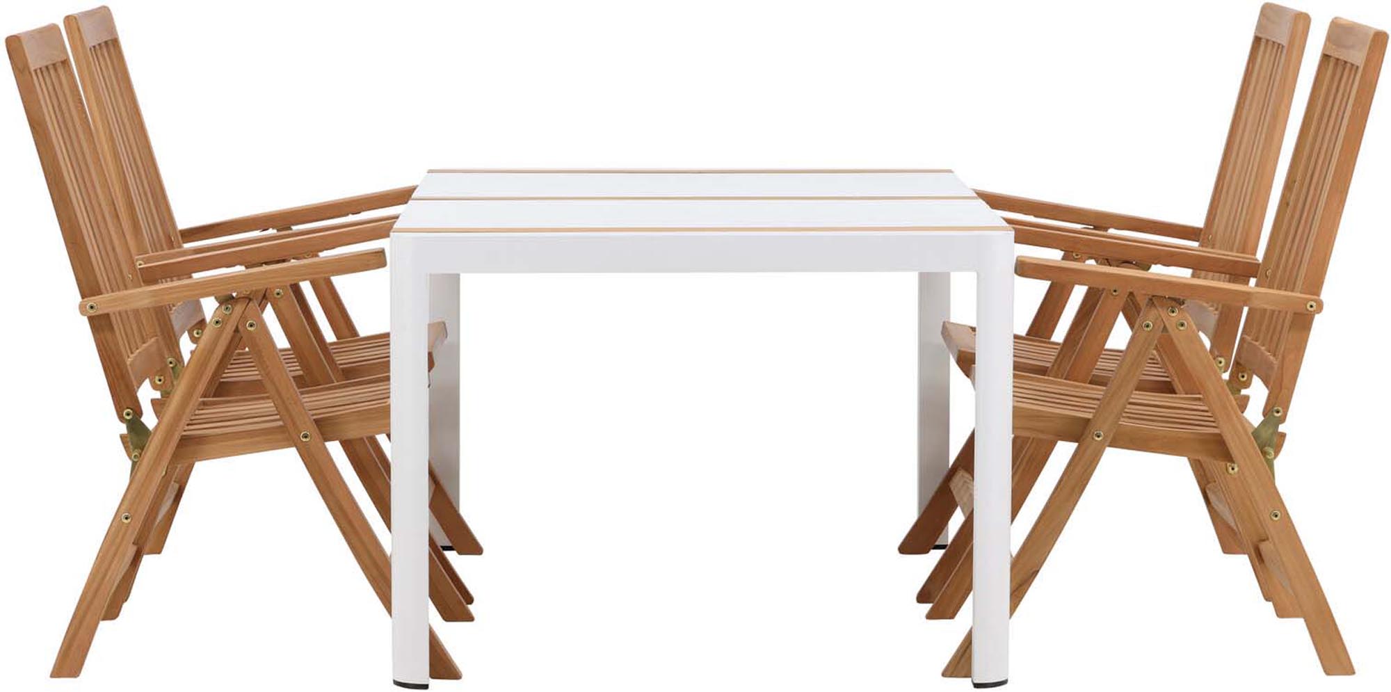 Elegantes Togo Tischset mit Kenya Tisch, ideal für Gartenpartys.