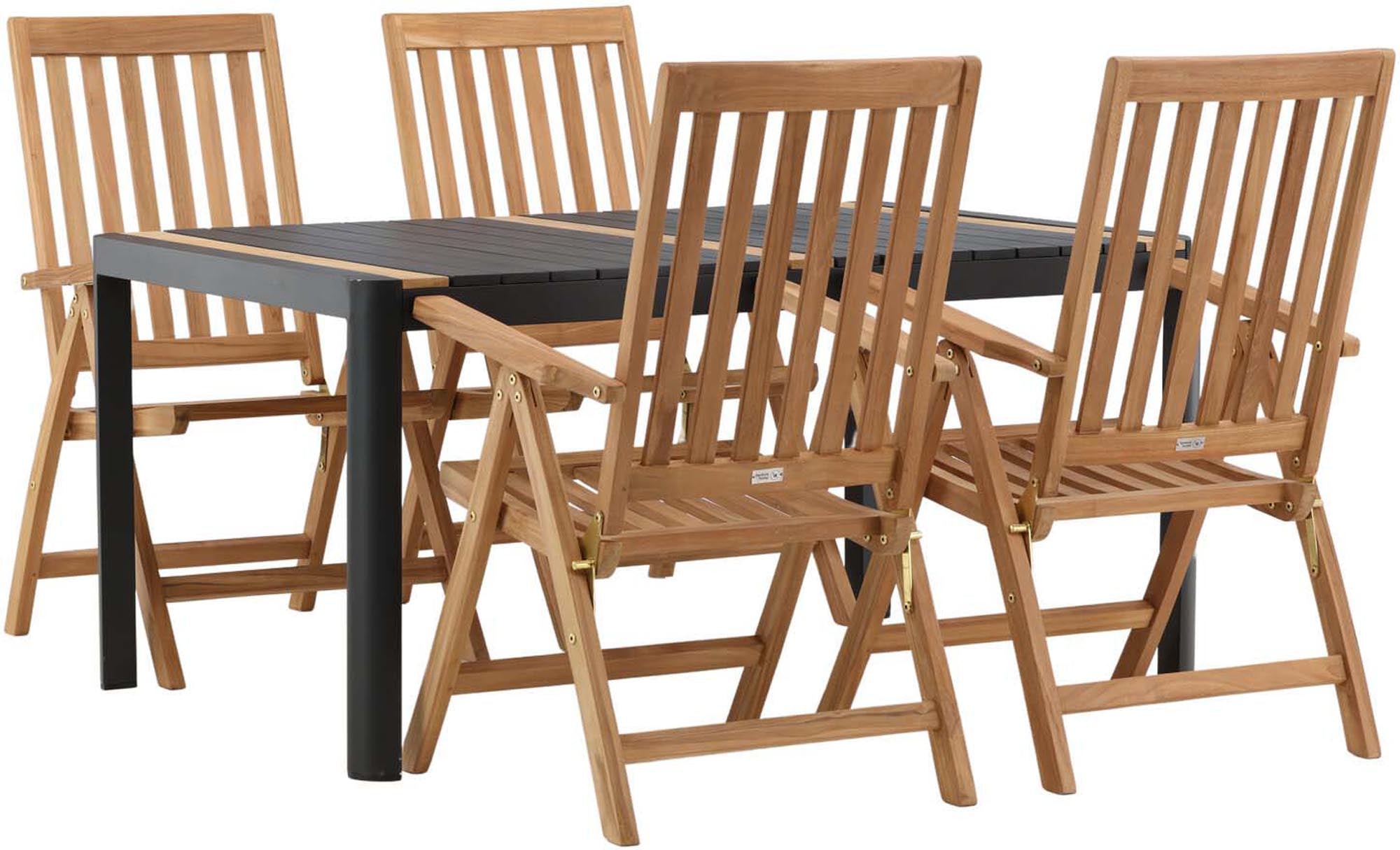 Elegantes Togo Tischset mit Kenya Tisch, ideal für Gartenpartys.