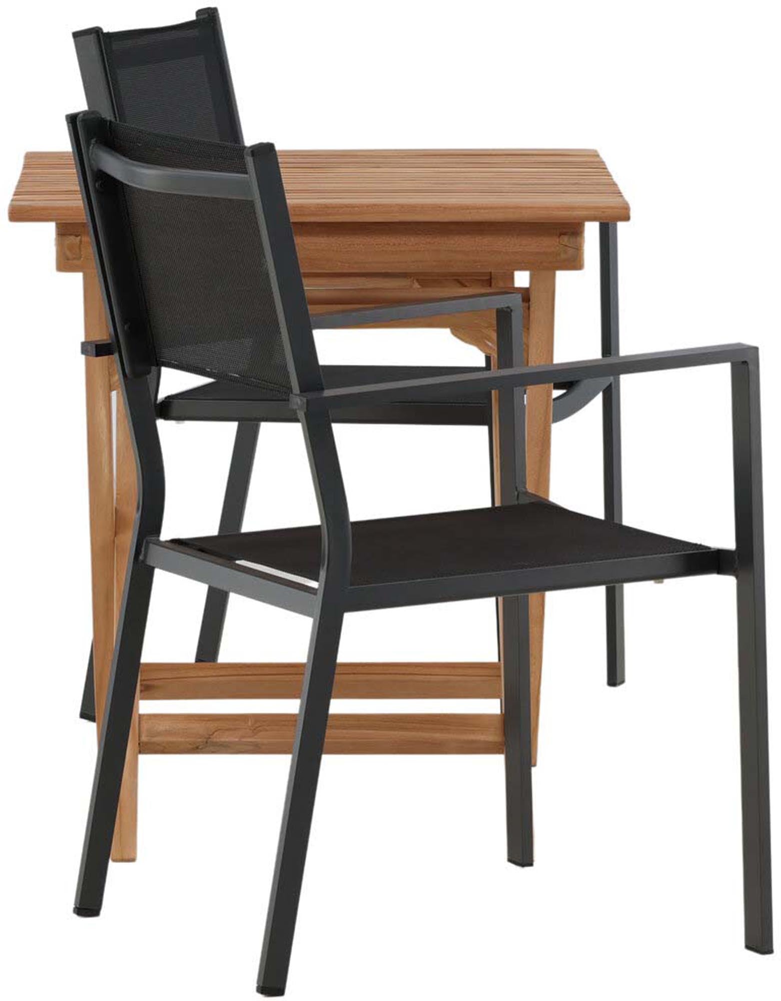 Elegantes Ghana Tischset mit Copacabana, 70cm, 2er-Set, von Venture Home.