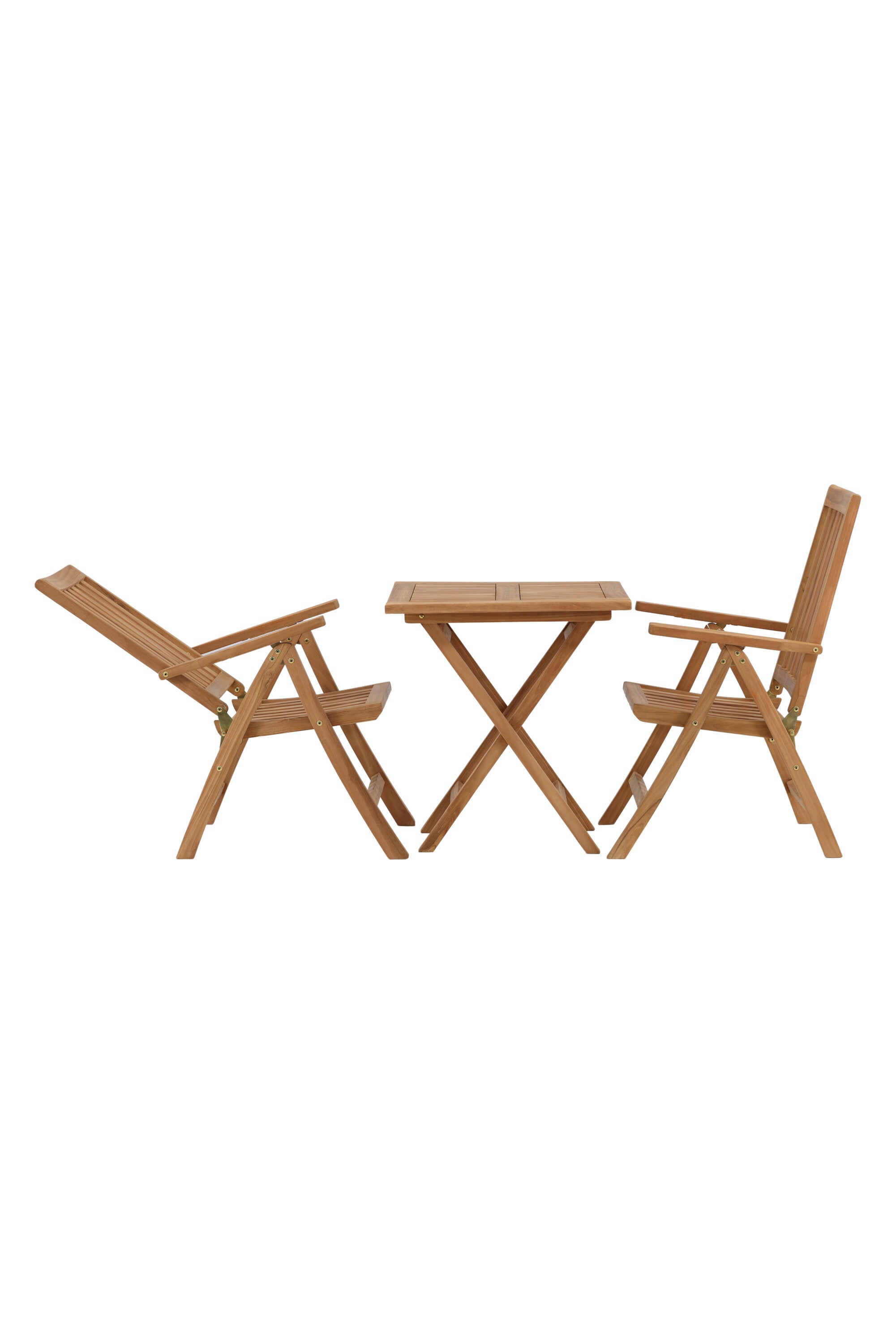 Kenya Outdoor-Tischset 70cm/2St. in Natur präsentiert im Onlineshop von KAQTU Design AG. Gartentischset ist von Venture Home