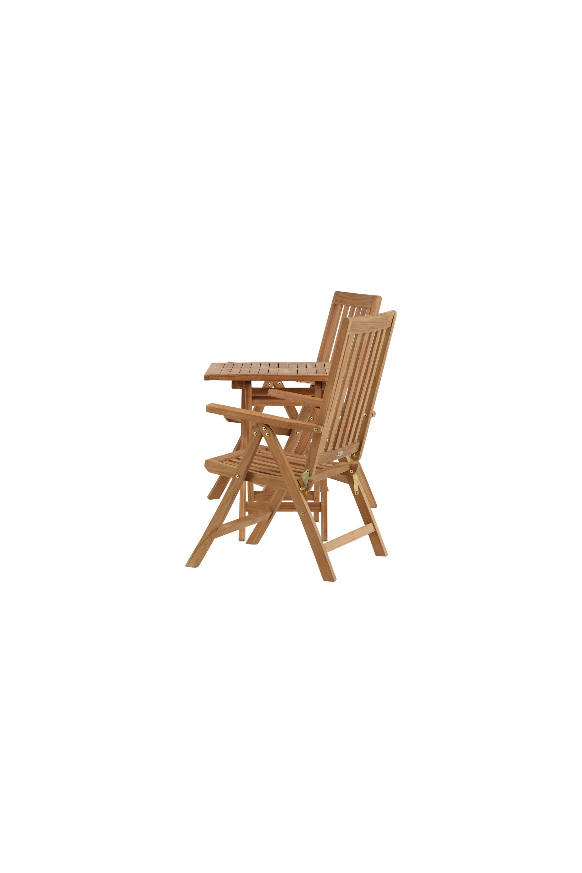 Kenya Outdoor-Tischset 70cm/2St. in Natur präsentiert im Onlineshop von KAQTU Design AG. Gartentischset ist von Venture Home