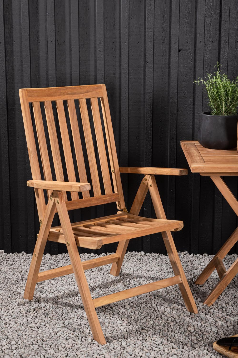 Kenya Outdoor-Tischset 70cm/2St. in Natur präsentiert im Onlineshop von KAQTU Design AG. Gartentischset ist von Venture Home