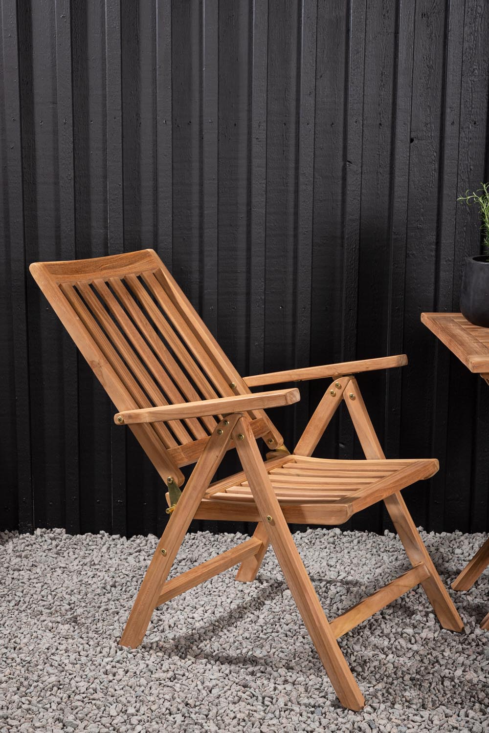 Kenya Outdoor-Tischset 70cm/2St. in Natur präsentiert im Onlineshop von KAQTU Design AG. Gartentischset ist von Venture Home