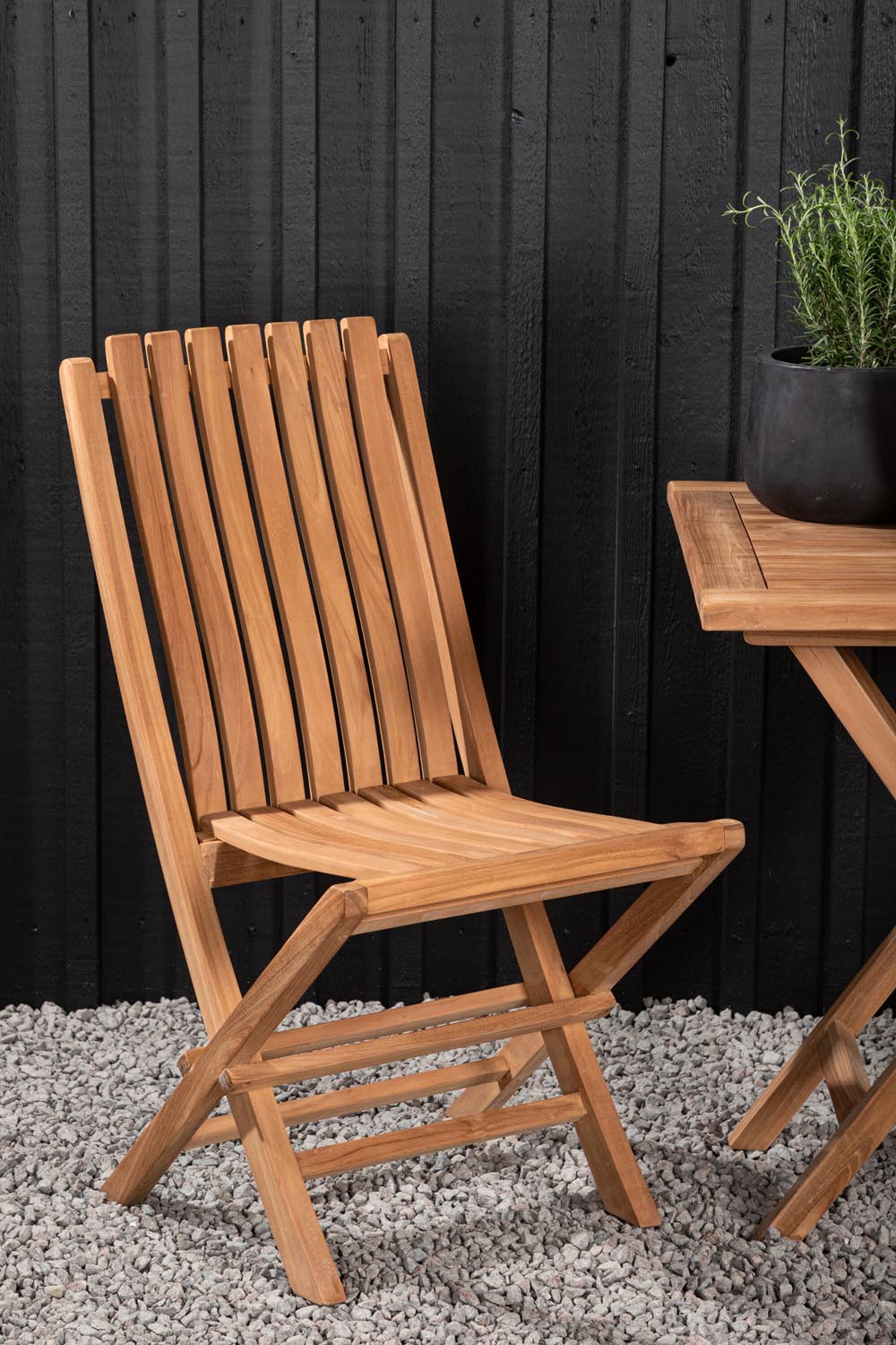 Kenya Outdoor-Tischset 70cm/2St. in Gold präsentiert im Onlineshop von KAQTU Design AG. Gartentischset ist von Venture Home