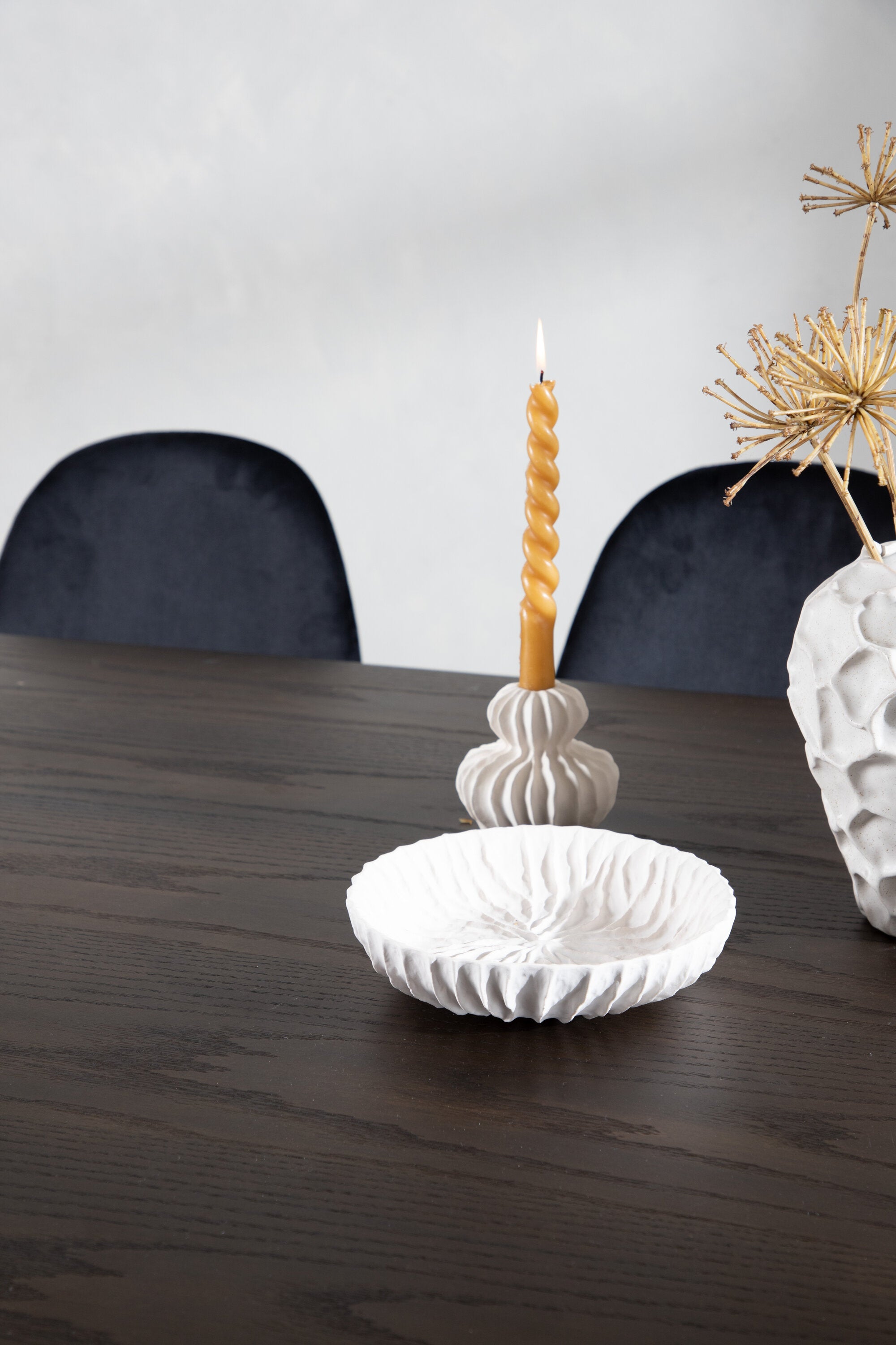 Stone Esszimmerset + Polar 220cm/6St. in Schwarz präsentiert im Onlineshop von KAQTU Design AG. Esszimmerset ist von Venture Home
