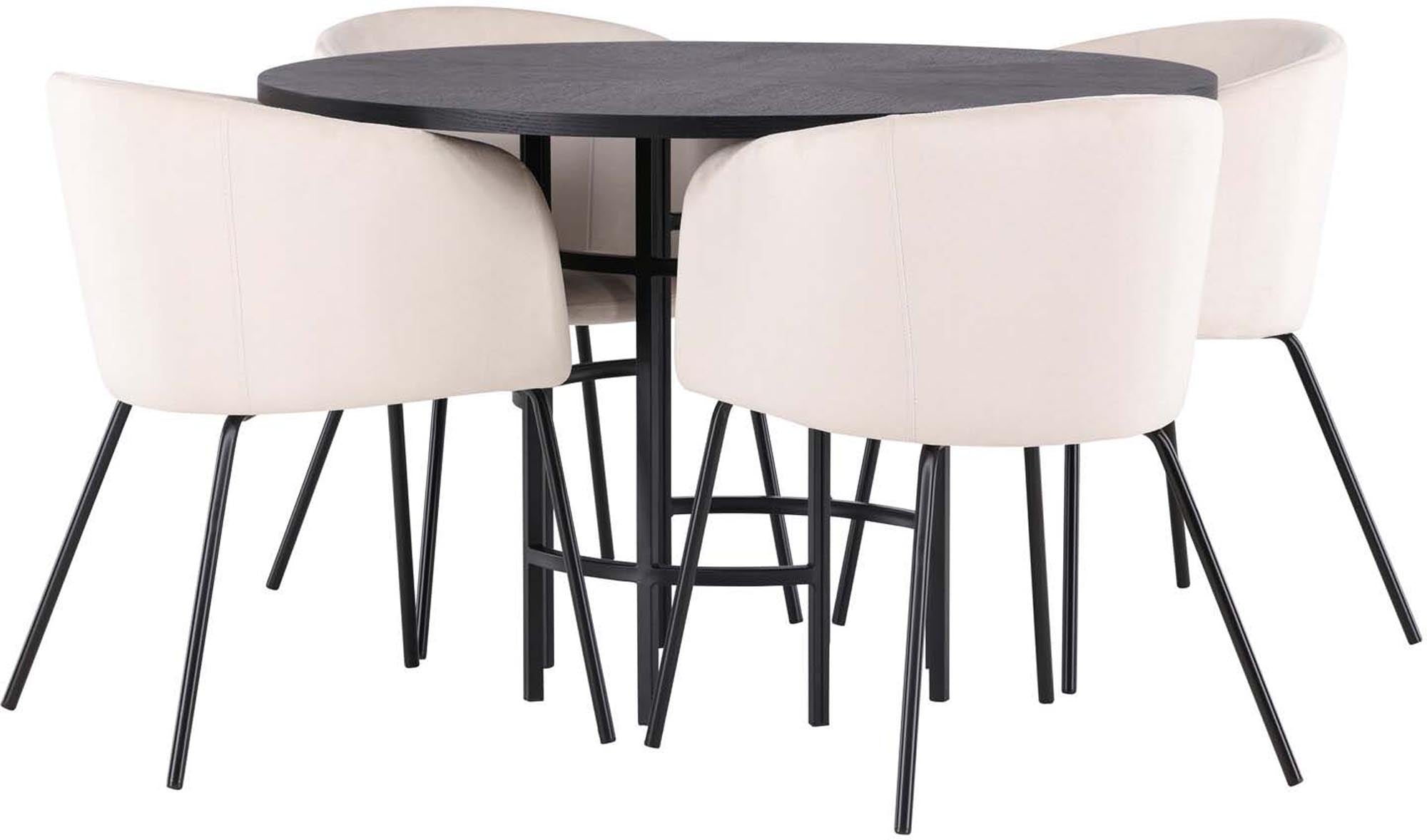 Esszimmerset Copenhagen + Berit: Moderner Esstisch und stilvolle Stühle für einladende Dinner und gemütliche Zusammenkünfte. Ideal für Ihr Zuhause!