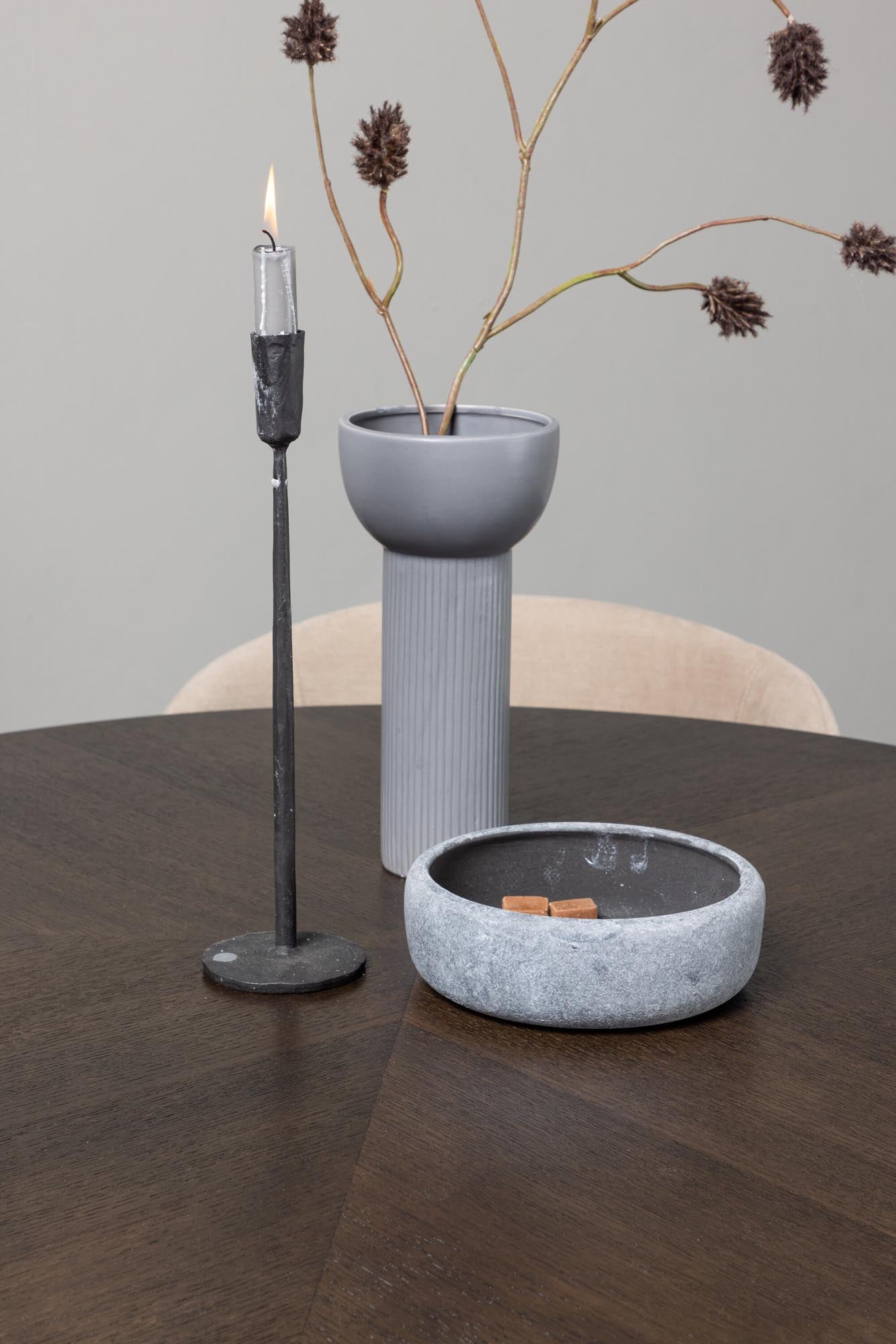 Esszimmerset Copenhagen + Berit: Stilvolles Design und Komfort für Ihr Zuhause. Rundtisch mit 115 cm Durchmesser, ideal für gesellige Runden.