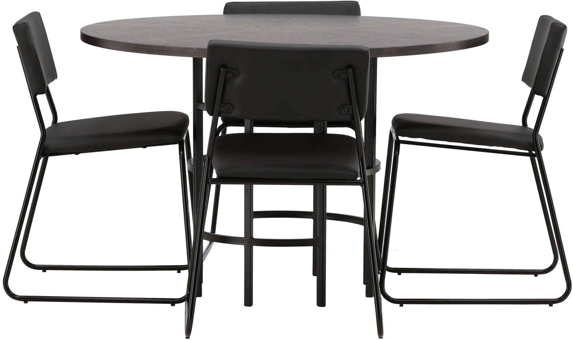 Modernes Esszimmerset für stilvolle und gesellige Abende zu viert.